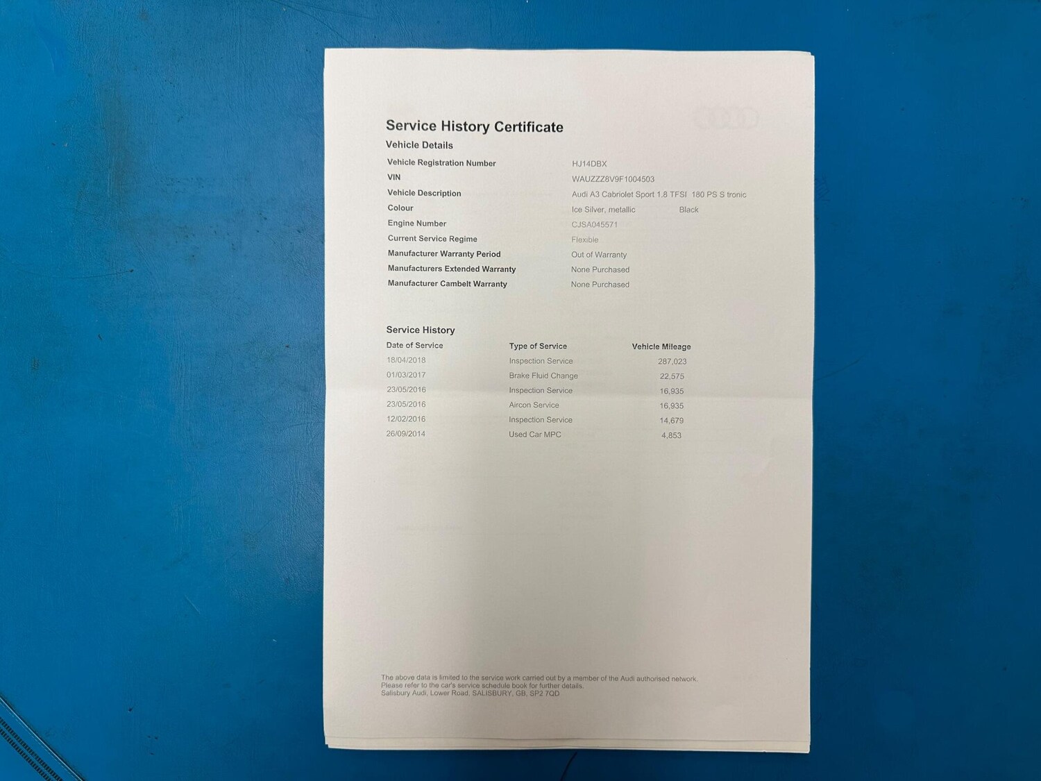 Used Audi A3 Cabriolet 2014 for sale - 76926580: Photo 47