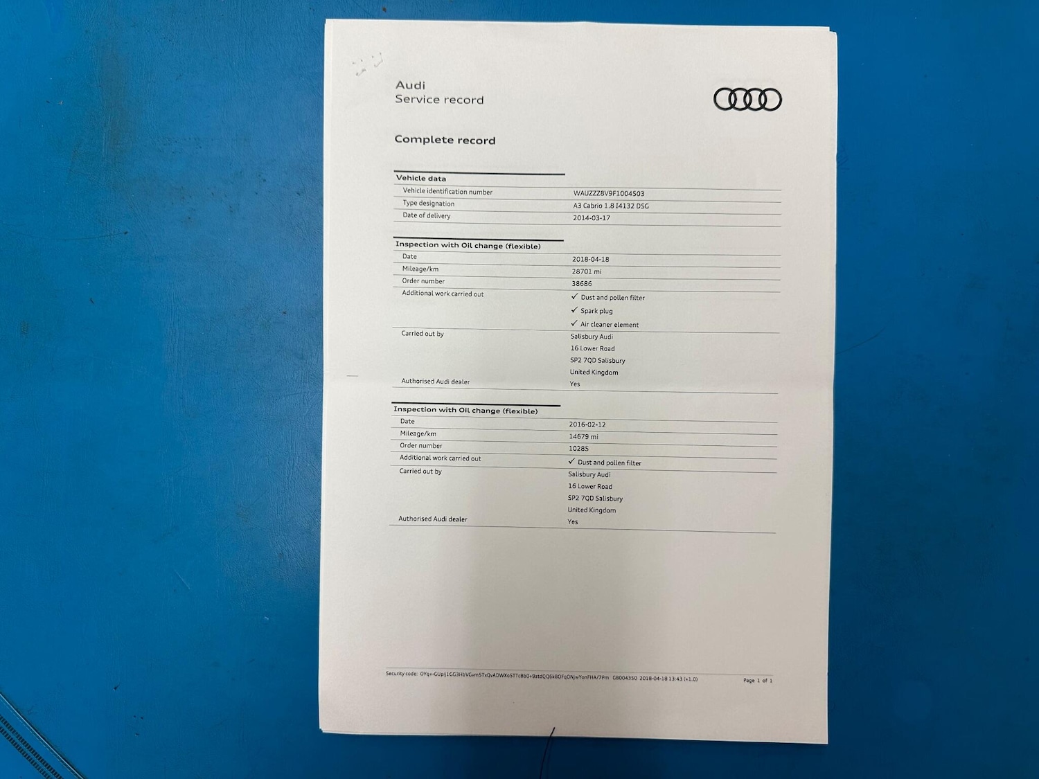 Used Audi A3 Cabriolet 2014 for sale - 76926580: Photo 48