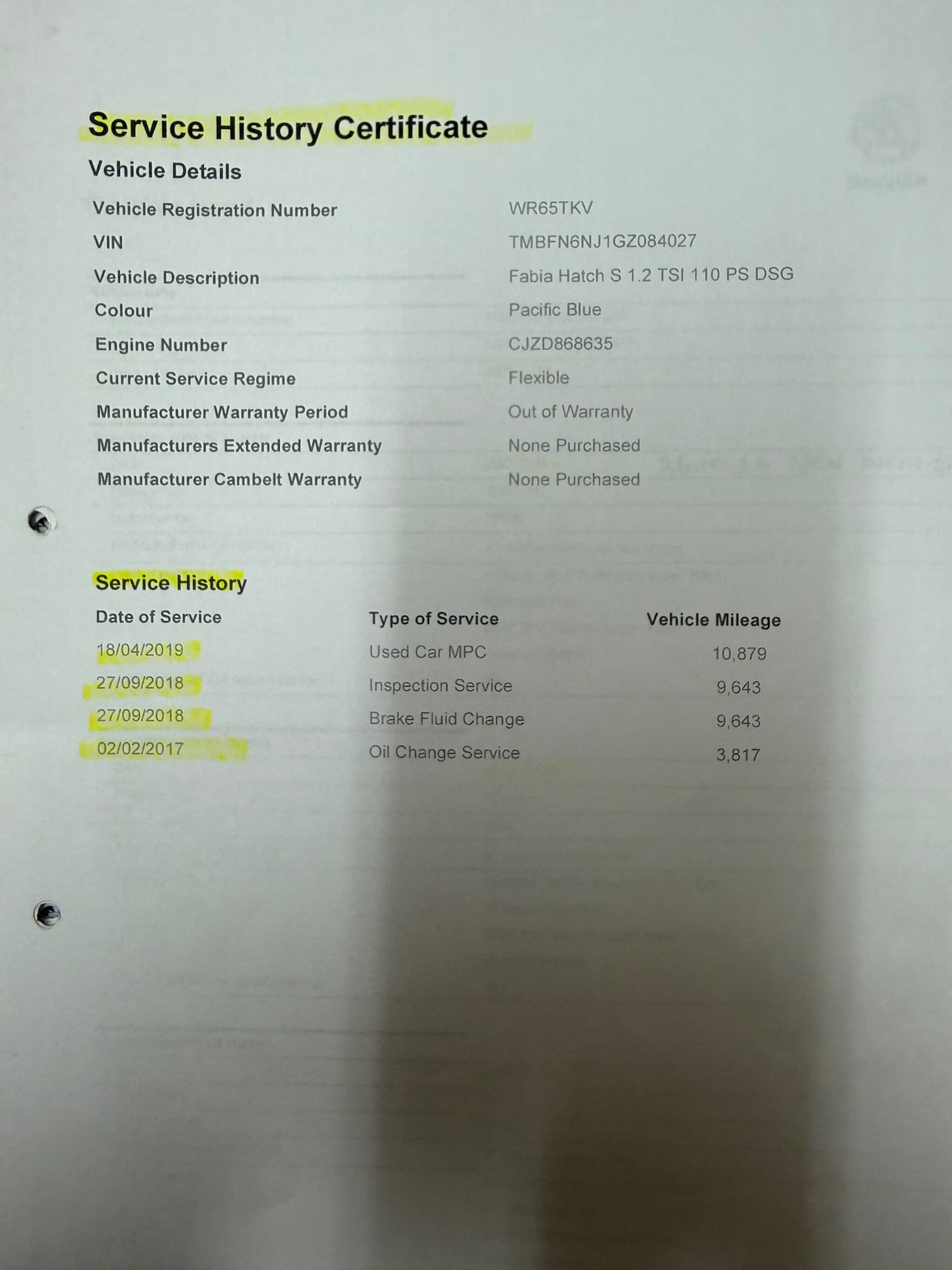 Used Skoda Fabia for sale - 77598687: Photo 31