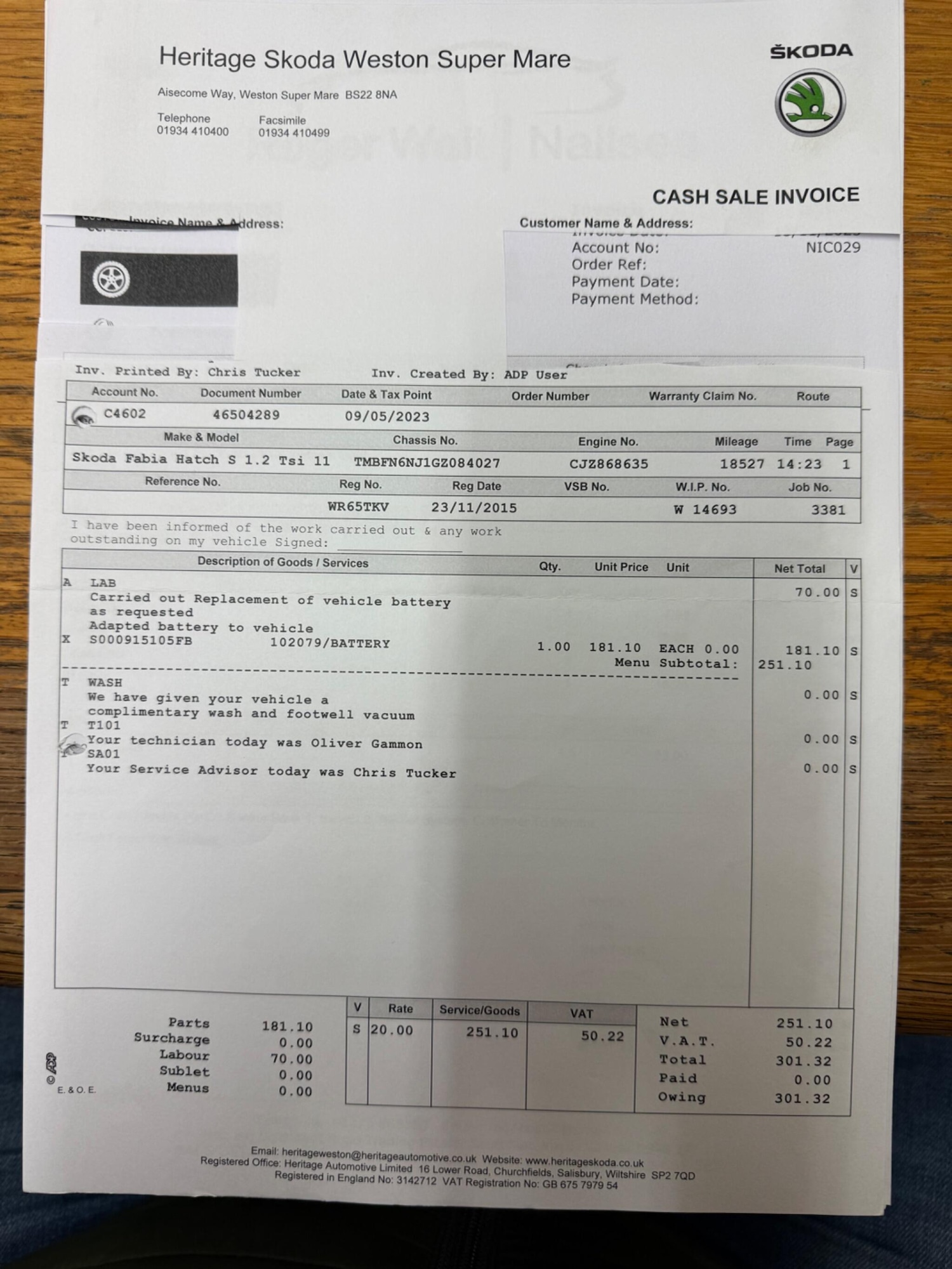 Used Skoda Fabia for sale - 77598687: Photo 38