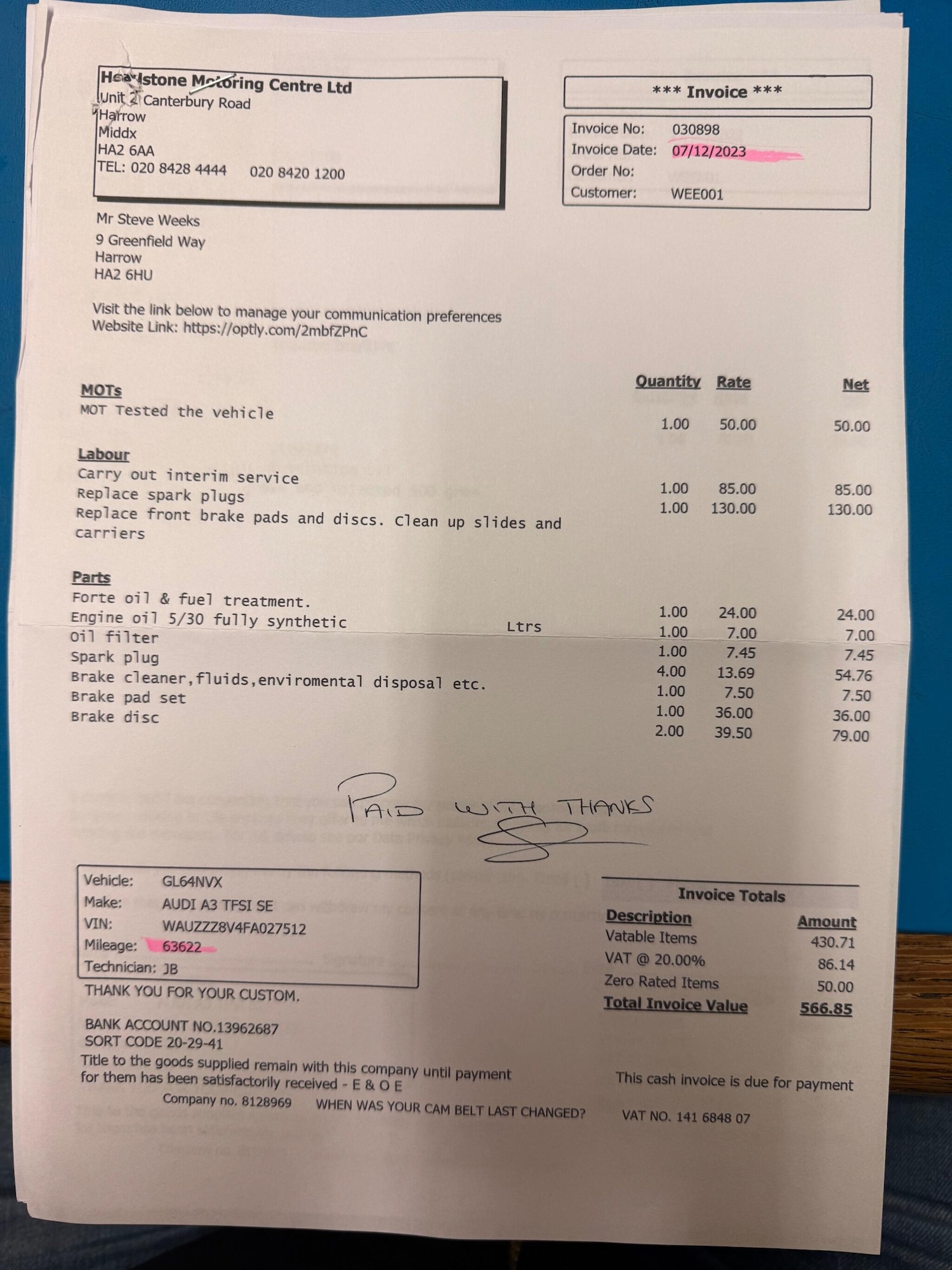 Used Audi A3 2015 for sale - 76912984: Photo 47