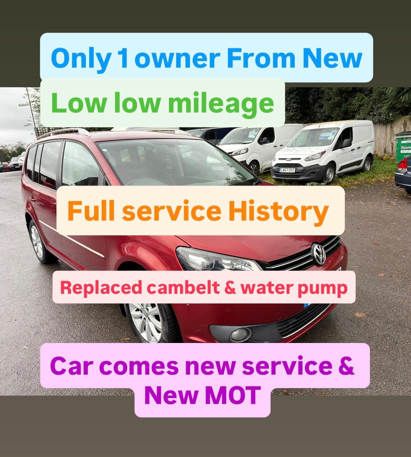 Used Volkswagen Touran 2014 for sale - 76657561: Photo 2