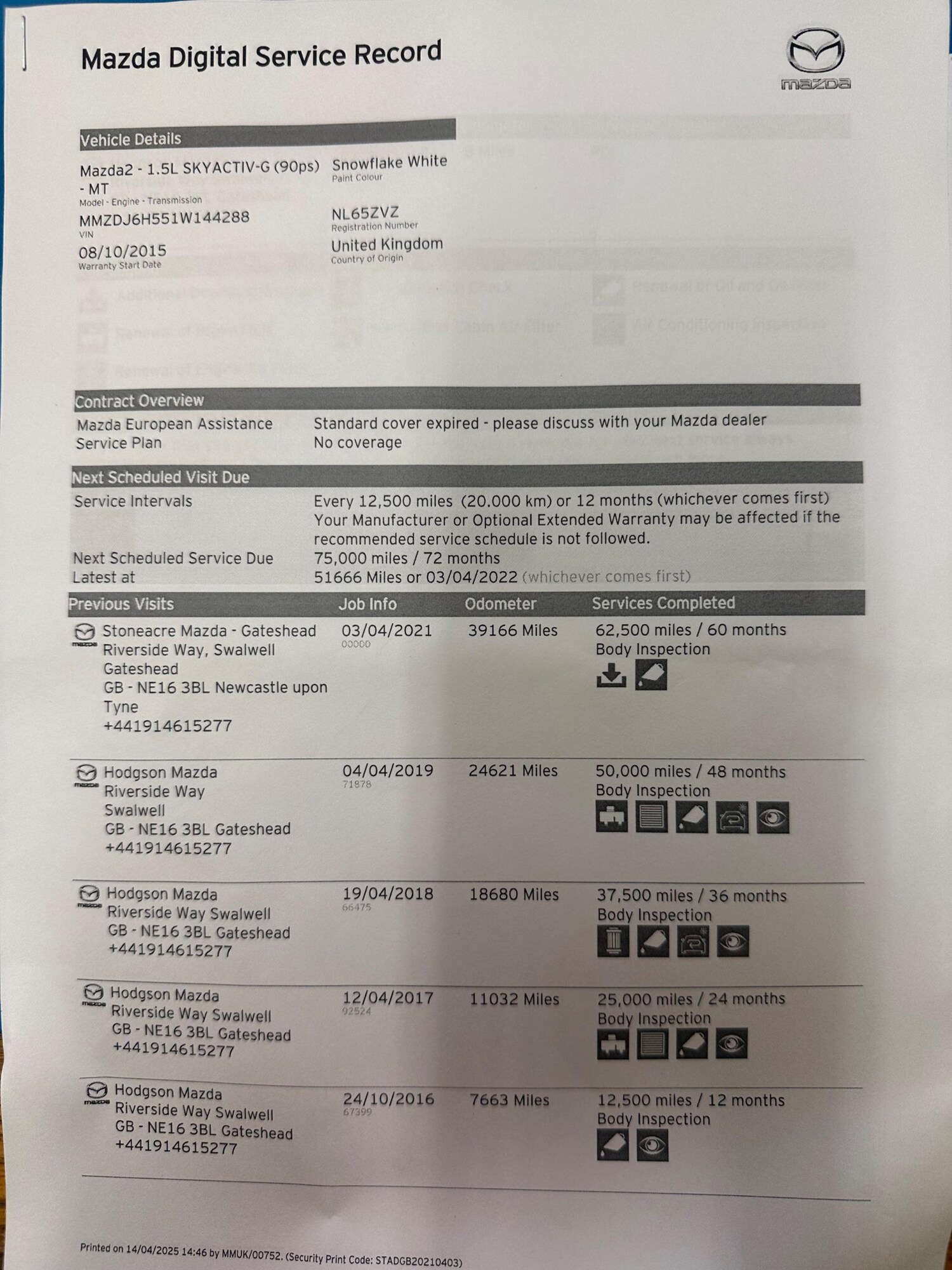 Used Mazda Mazda2 2015 for sale - 76550786: Photo 43