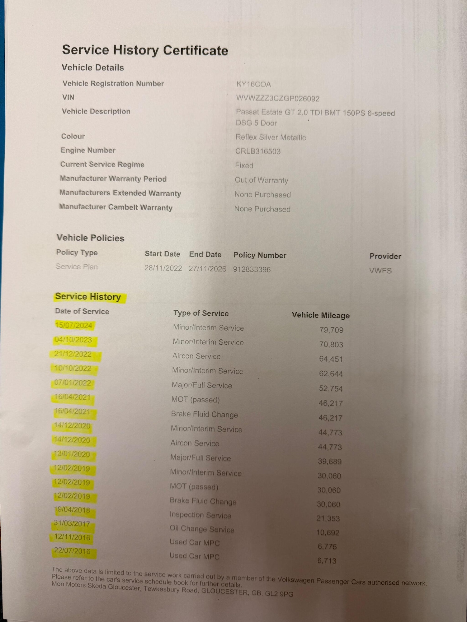 Used Volkswagen Passat 2016 for sale - 76898948: Photo 55