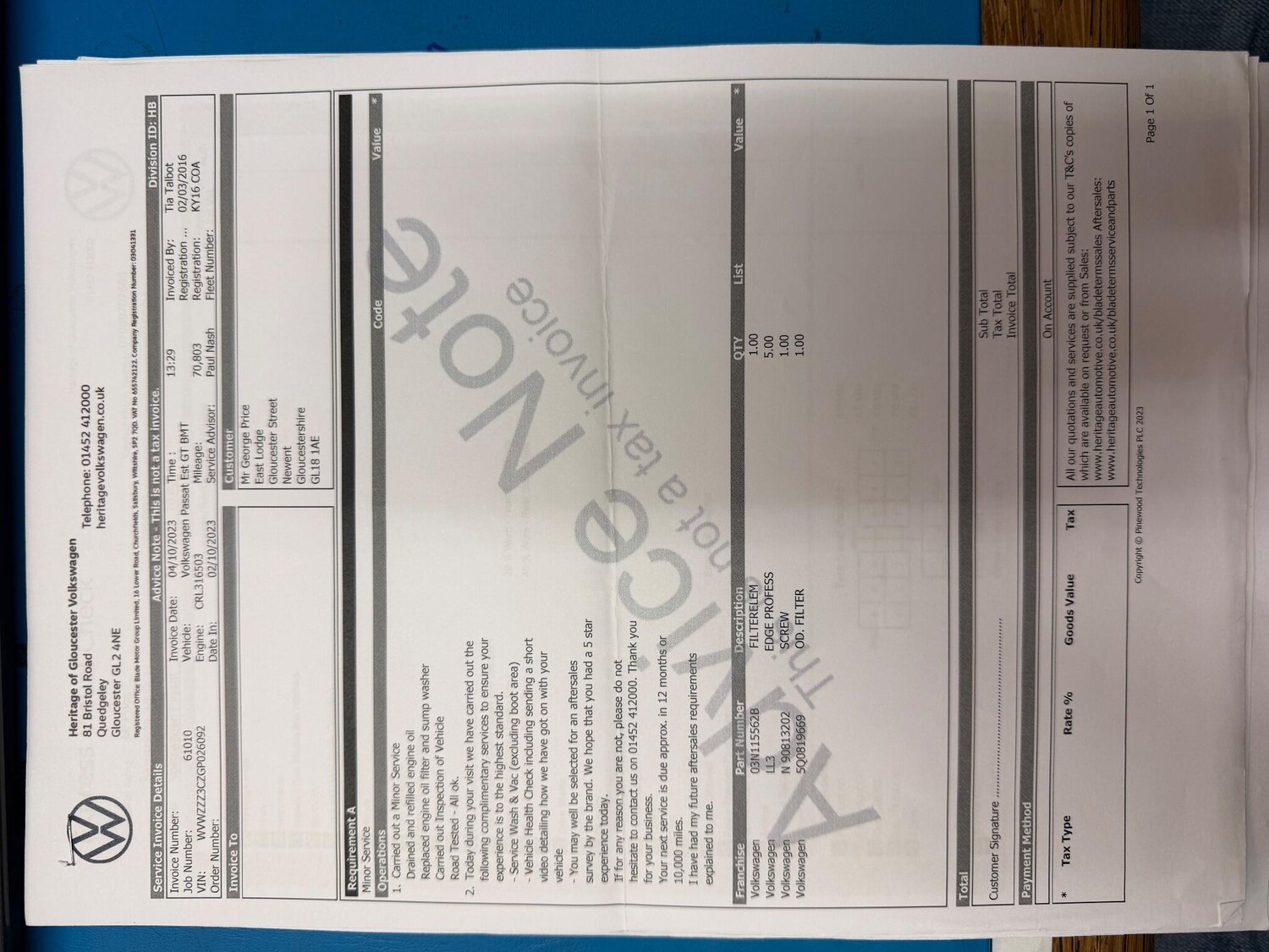 Used Volkswagen Passat 2016 for sale - 76898948: Photo 64