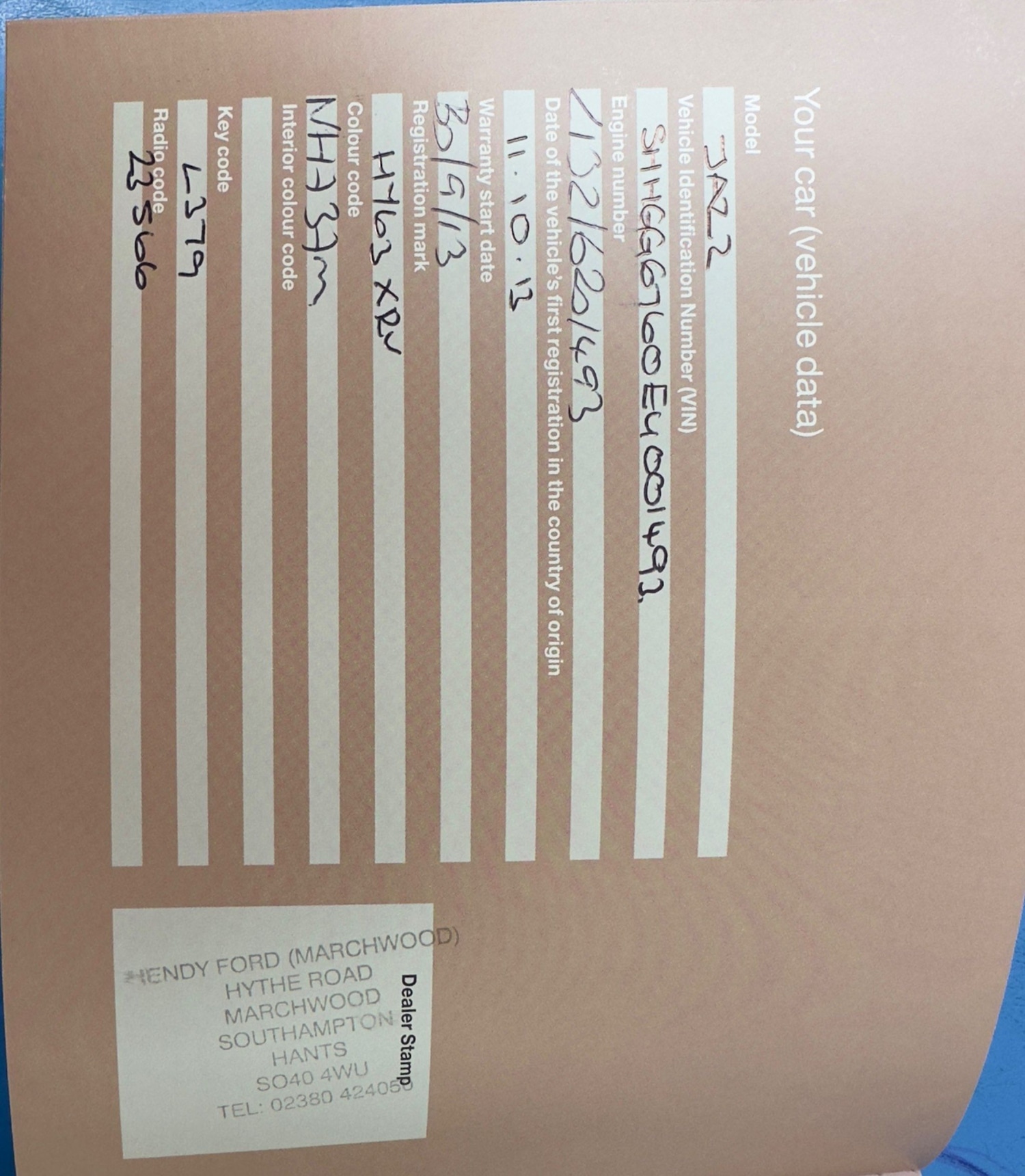 Used Honda Jazz 2013 for sale - 76990391: Photo 33