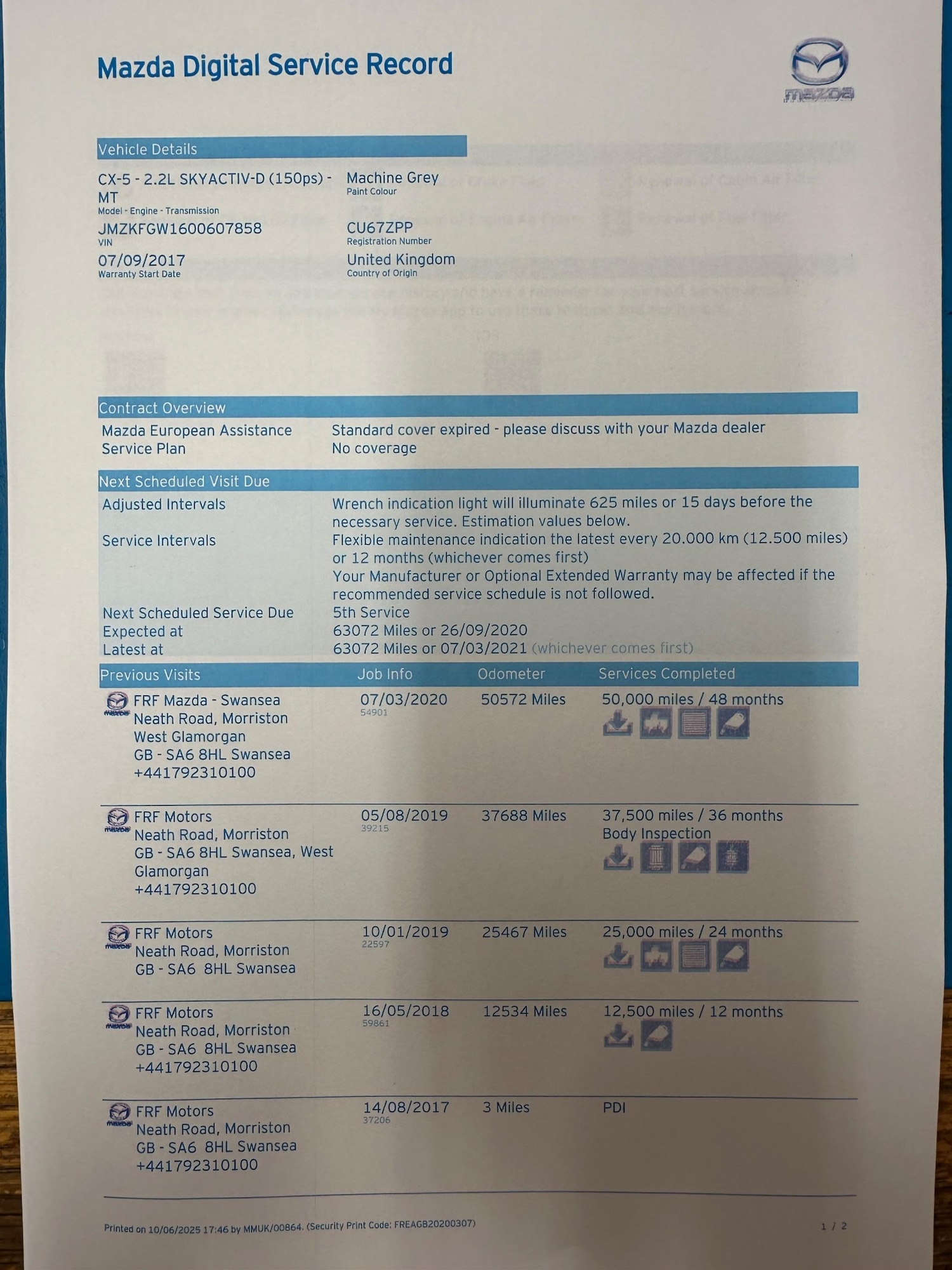 Used Mazda CX-5 2017 for sale - 76166851: Photo 44