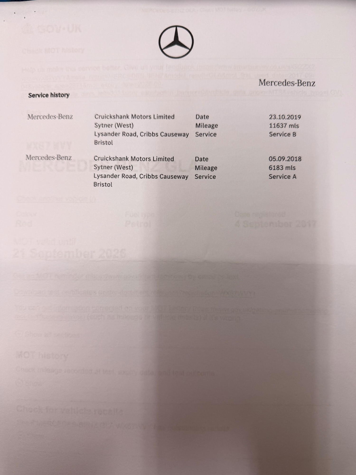 Used Mercedes-Benz GLA 2017 for sale - 76561374: Photo 6