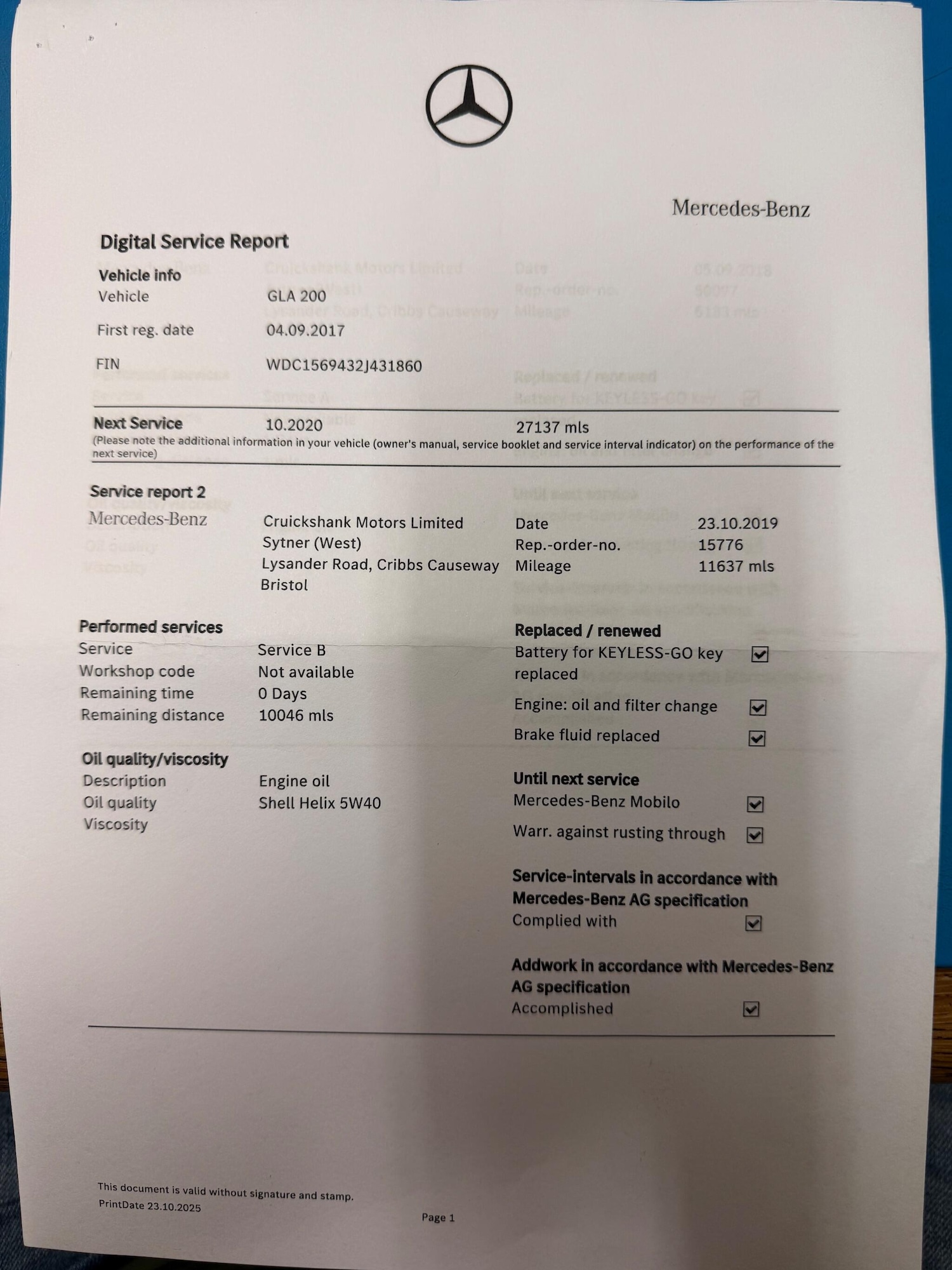 Used Mercedes-Benz GLA 2017 for sale - 76561374: Photo 7