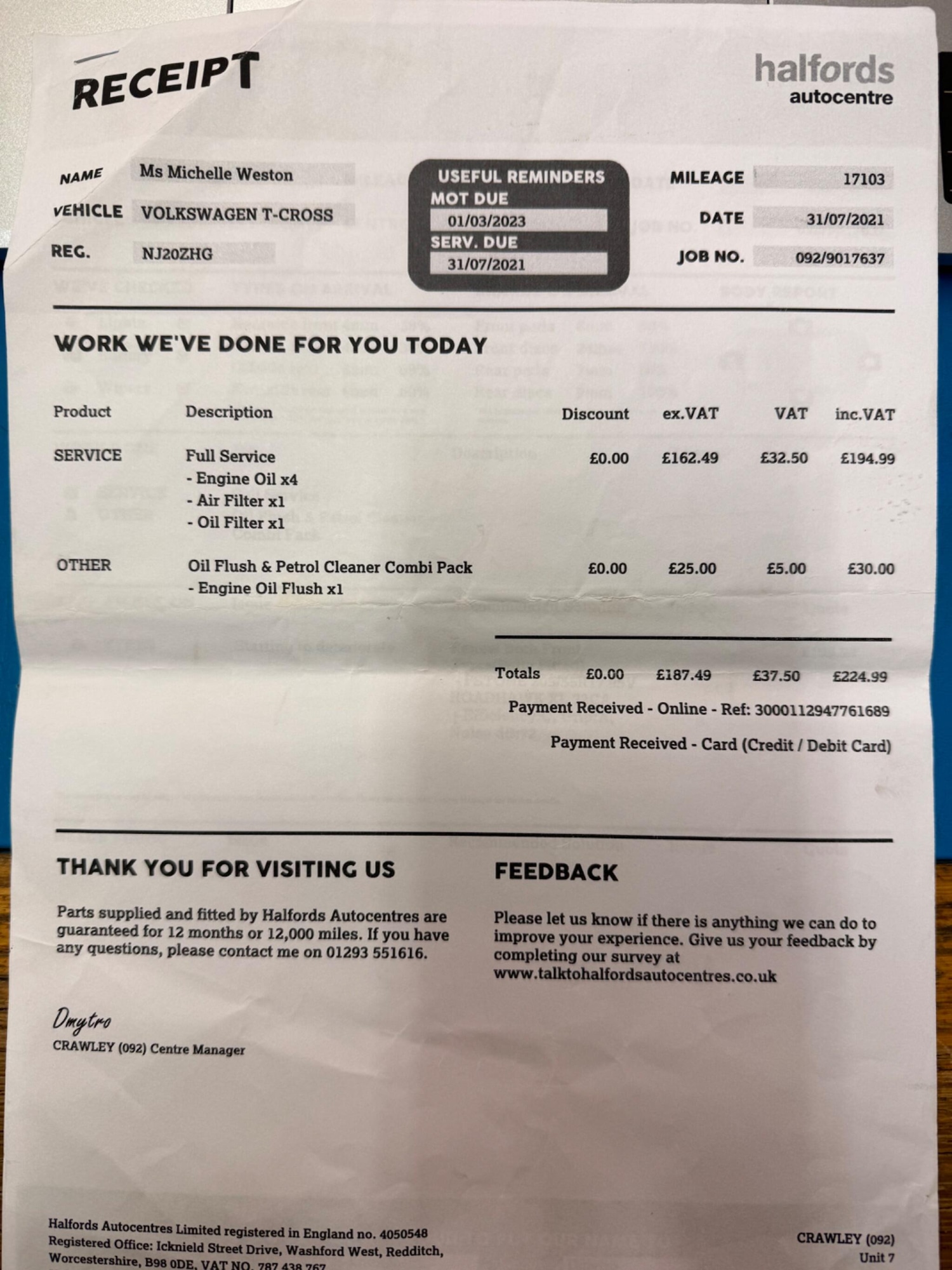 Used Volkswagen T-Cross 2020 for sale - 77306002: Photo 44