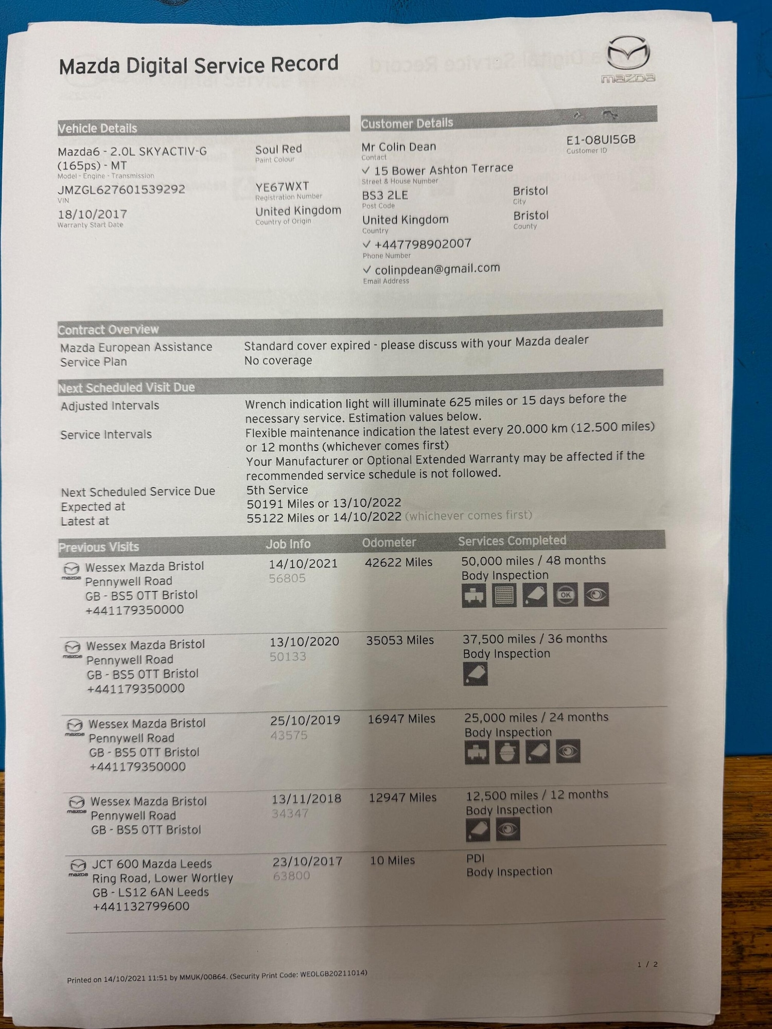 Used Mazda Mazda6 2017 for sale - 76992400: Photo 42