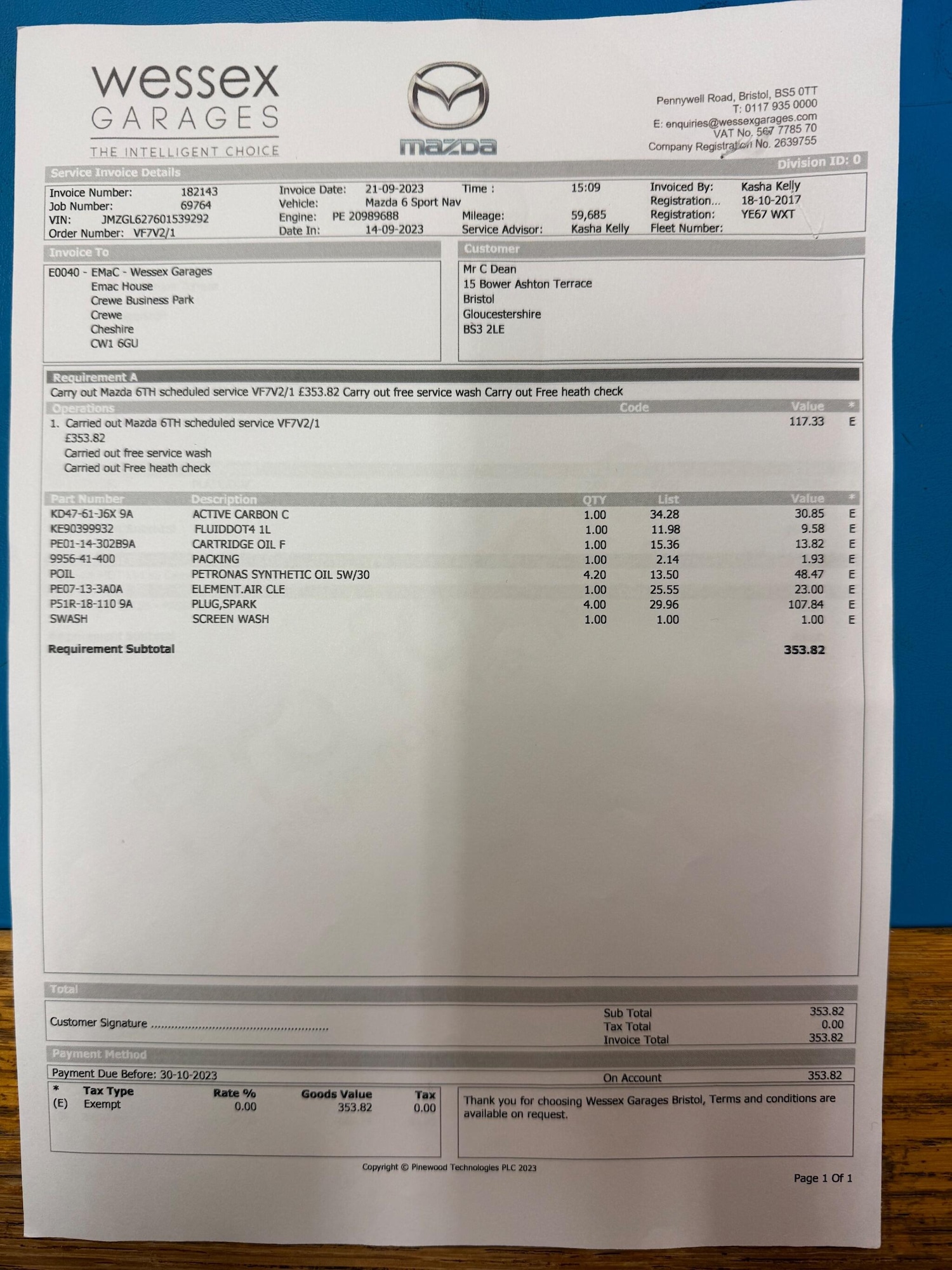 Used Mazda Mazda6 2017 for sale - 76992400: Photo 48