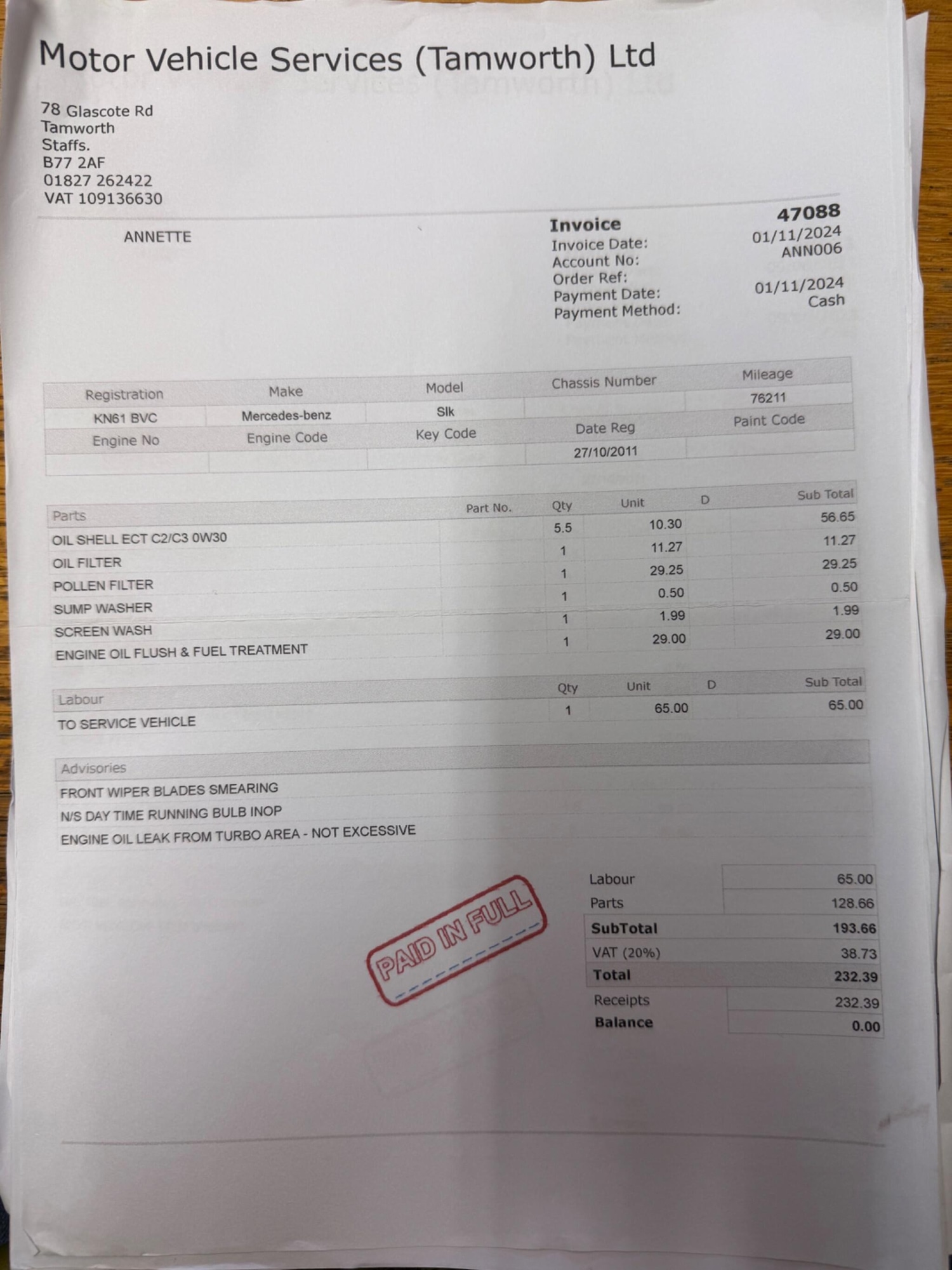 Used Mercedes-Benz SLK 2011 for sale - 77524106: Photo 46