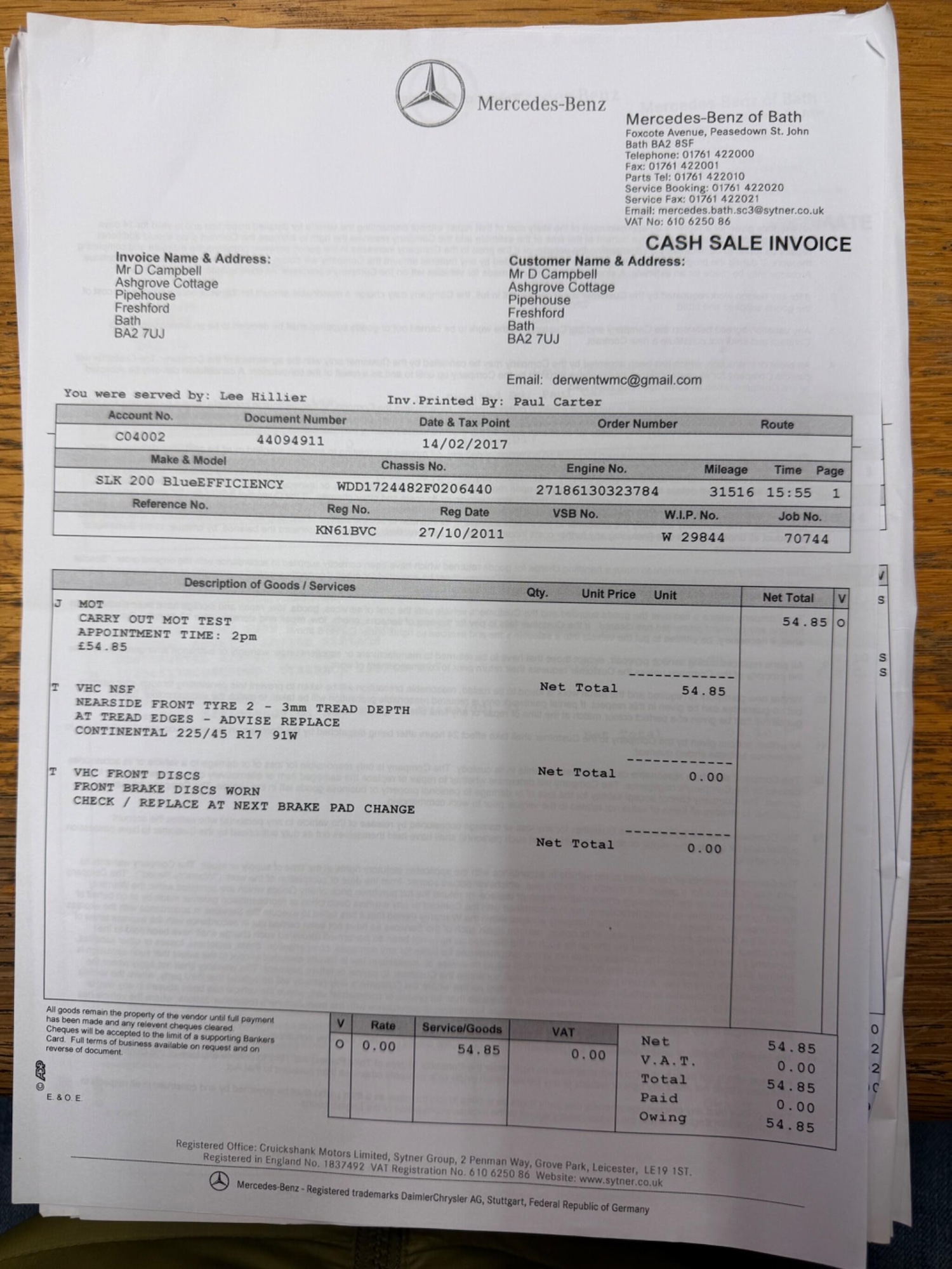 Used Mercedes-Benz SLK 2011 for sale - 77524106: Photo 60