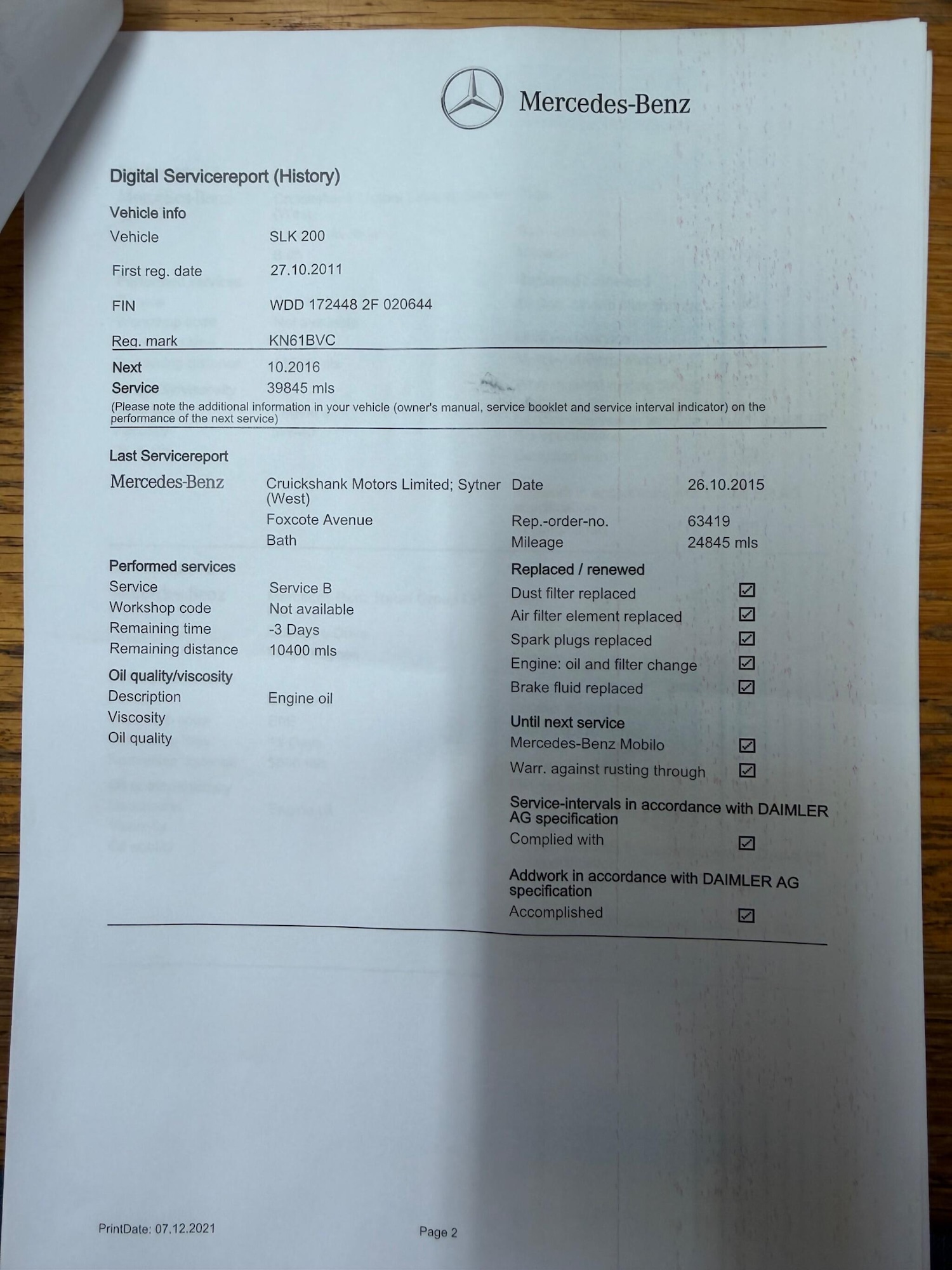 Used Mercedes-Benz SLK 2011 for sale - 77524106: Photo 69