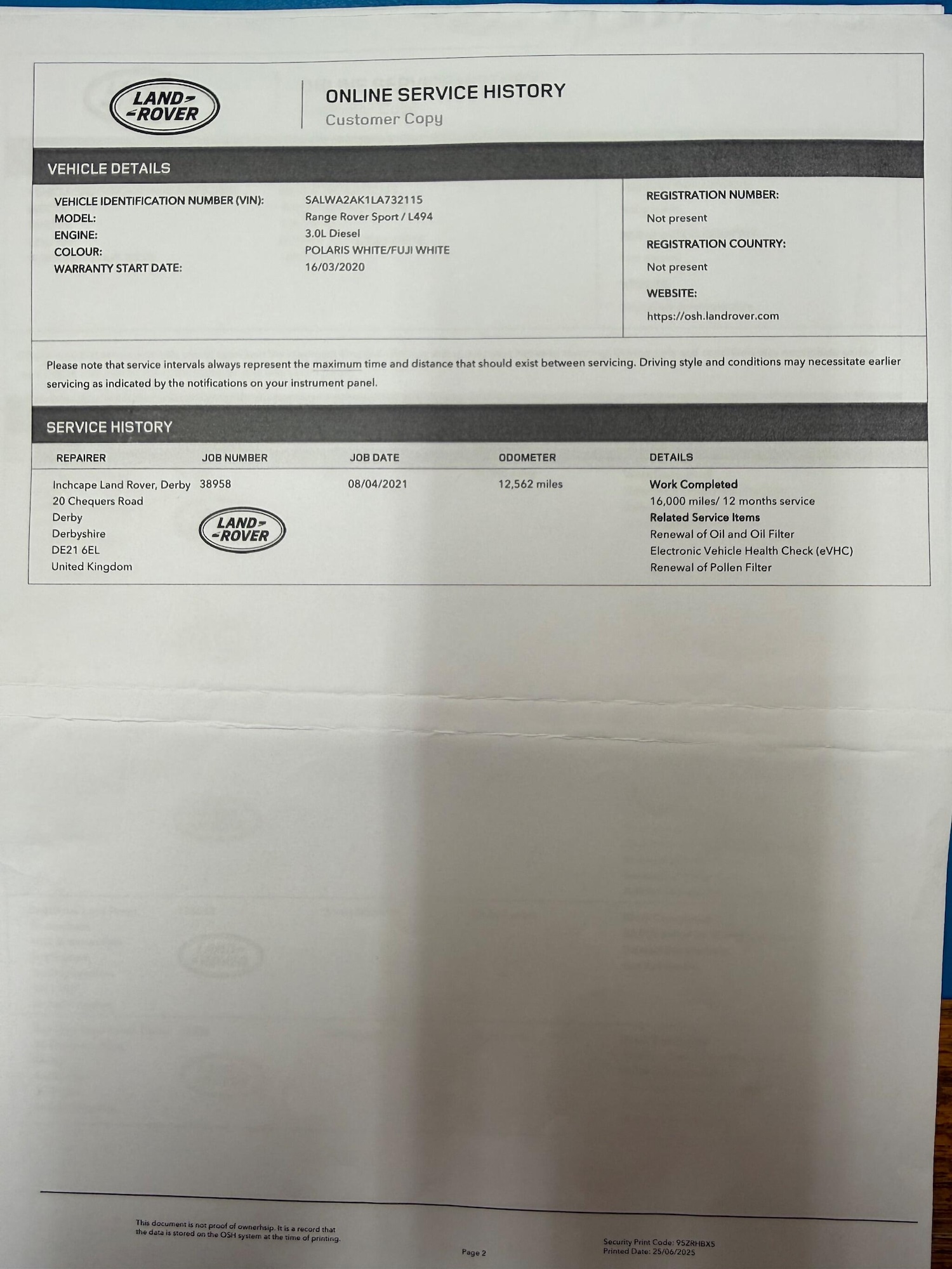 Used Land Rover Range Rover Sport 2020 for sale - 76994565: Photo 49