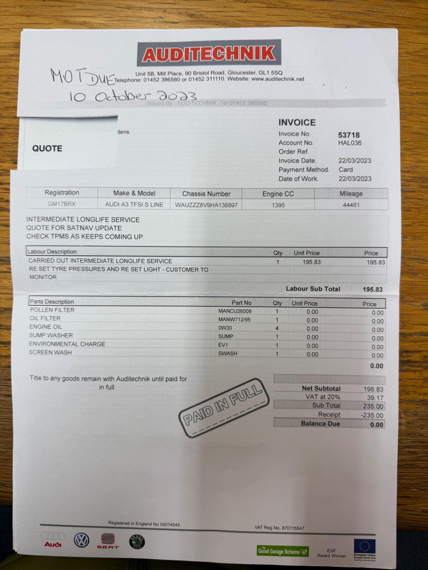 Used Audi A3 2017 for sale - 77344838: Photo 55