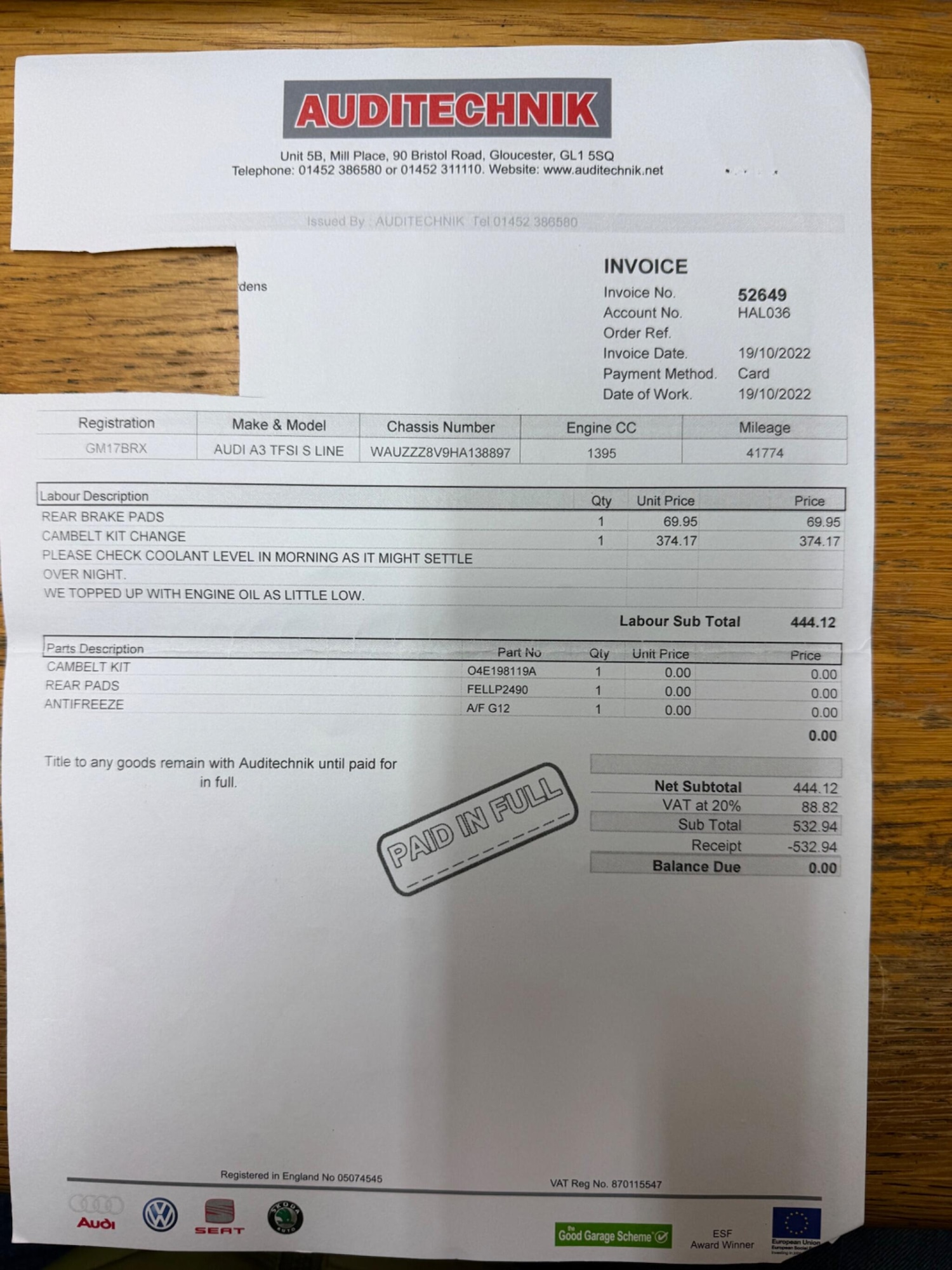 Used Audi A3 2017 for sale - 77344838: Photo 62
