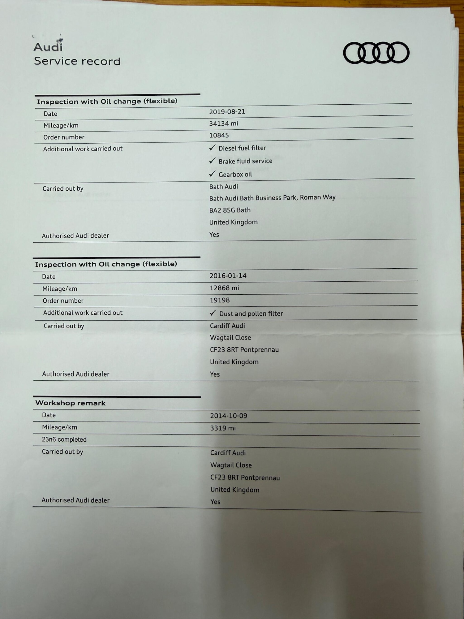 Used Audi A6 2014 for sale - 77625595: Photo 47