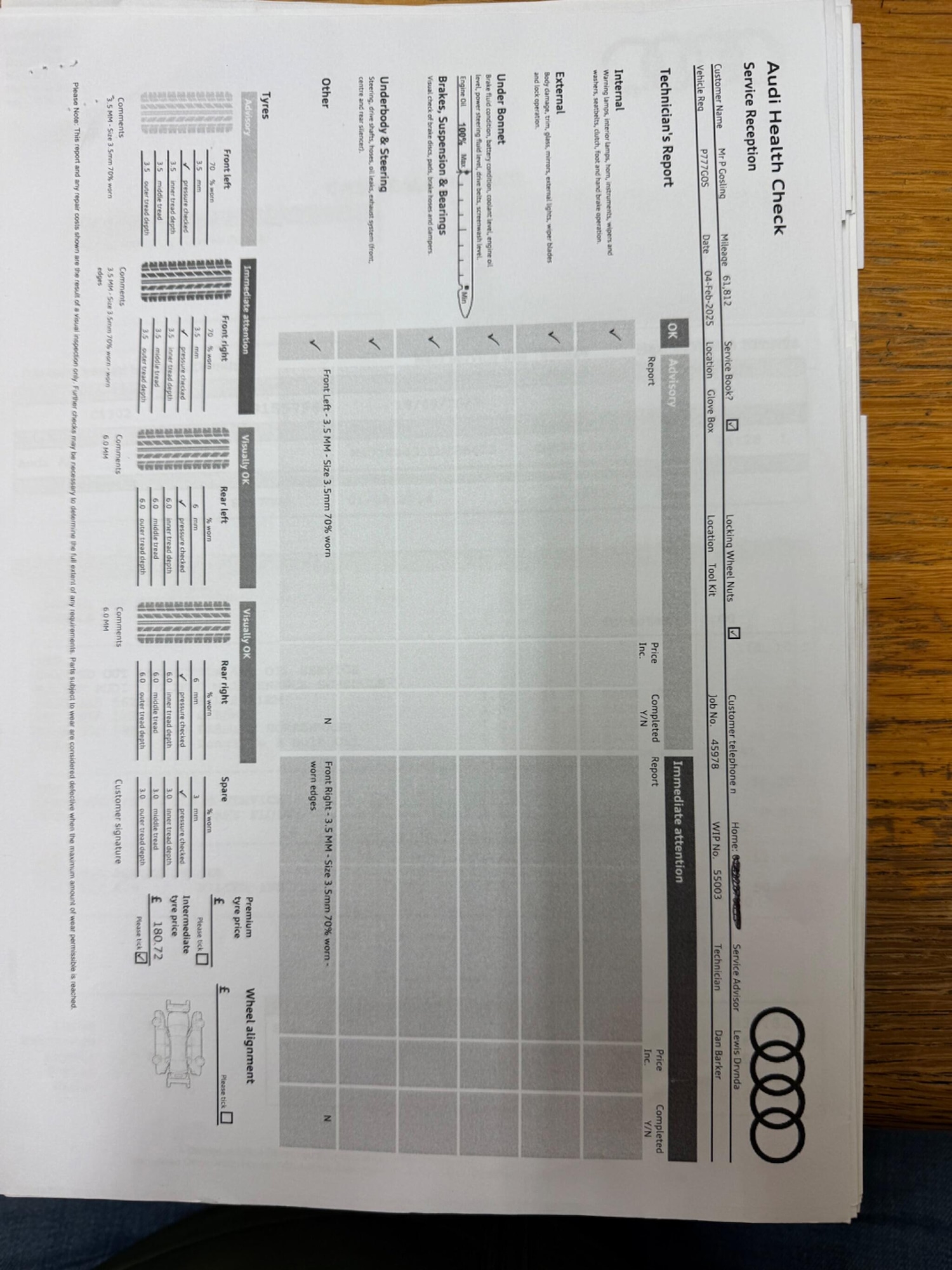 Used Audi A6 2014 for sale - 77625595: Photo 52