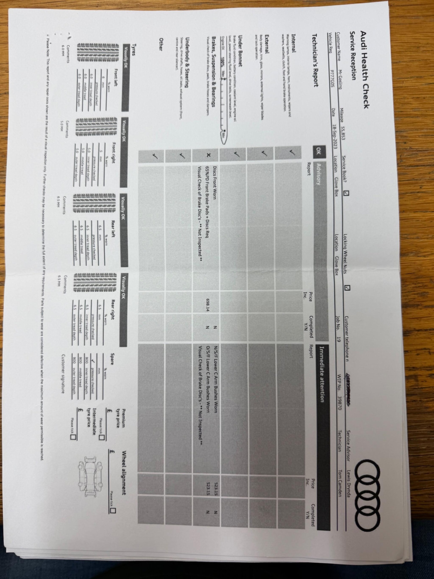 Used Audi A6 2014 for sale - 77625595: Photo 59