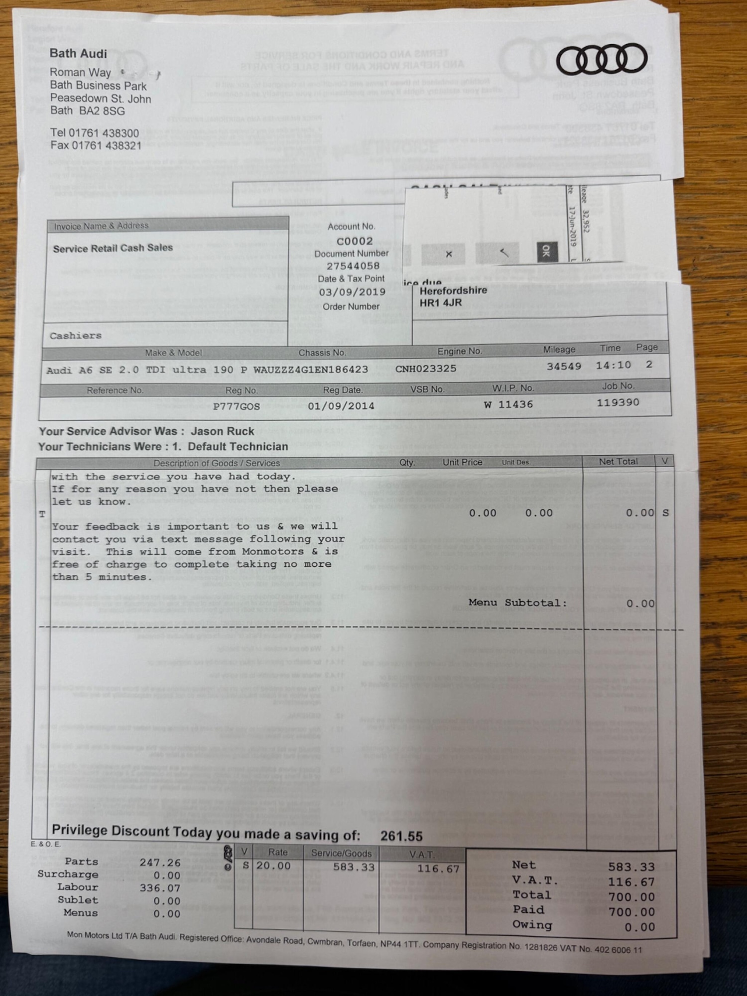 Used Audi A6 2014 for sale - 77625595: Photo 61
