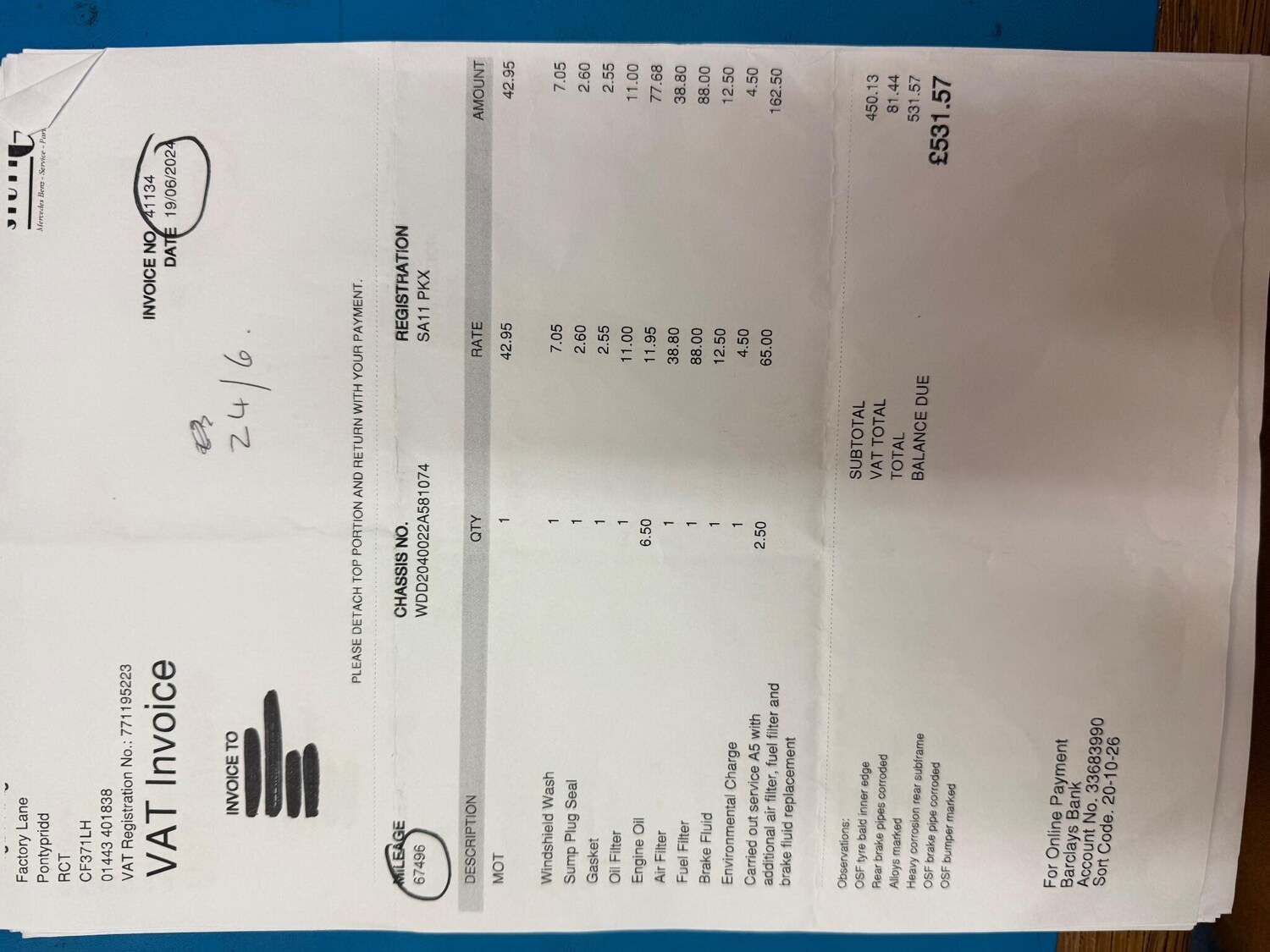 Used Mercedes-Benz C Class 2011 for sale - 76866163: Photo 36