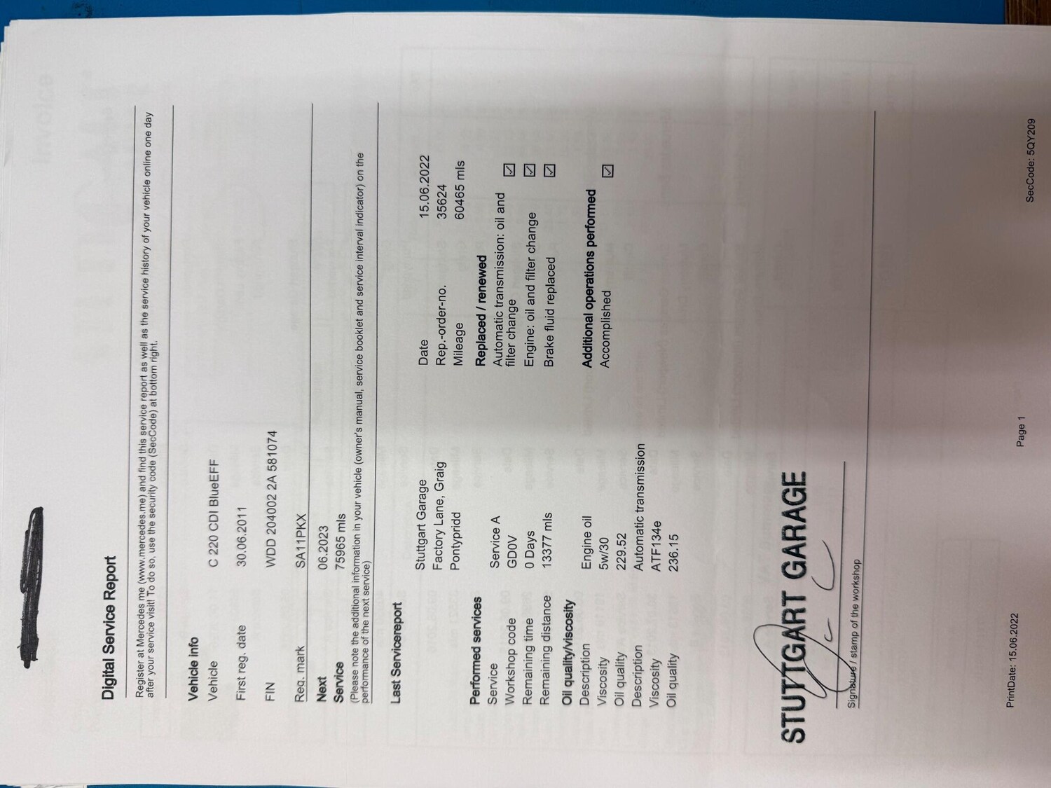 Used Mercedes-Benz C Class 2011 for sale - 76866163: Photo 45