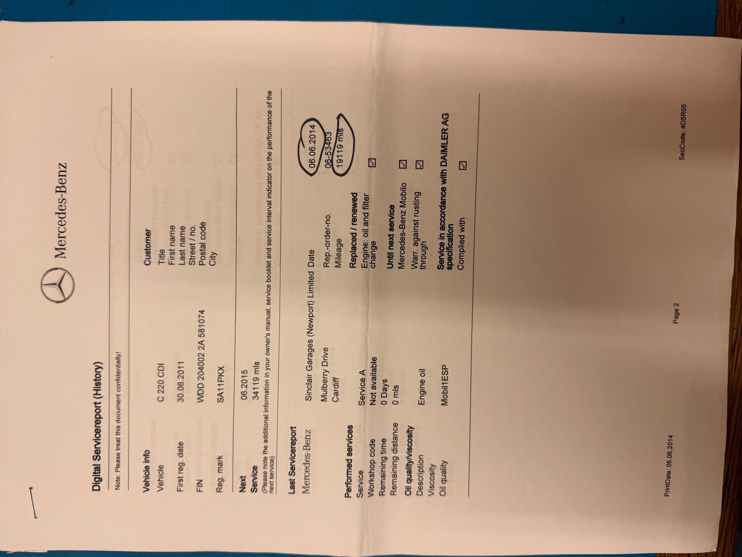 Used Mercedes-Benz C Class 2011 for sale - 76866163: Photo 68