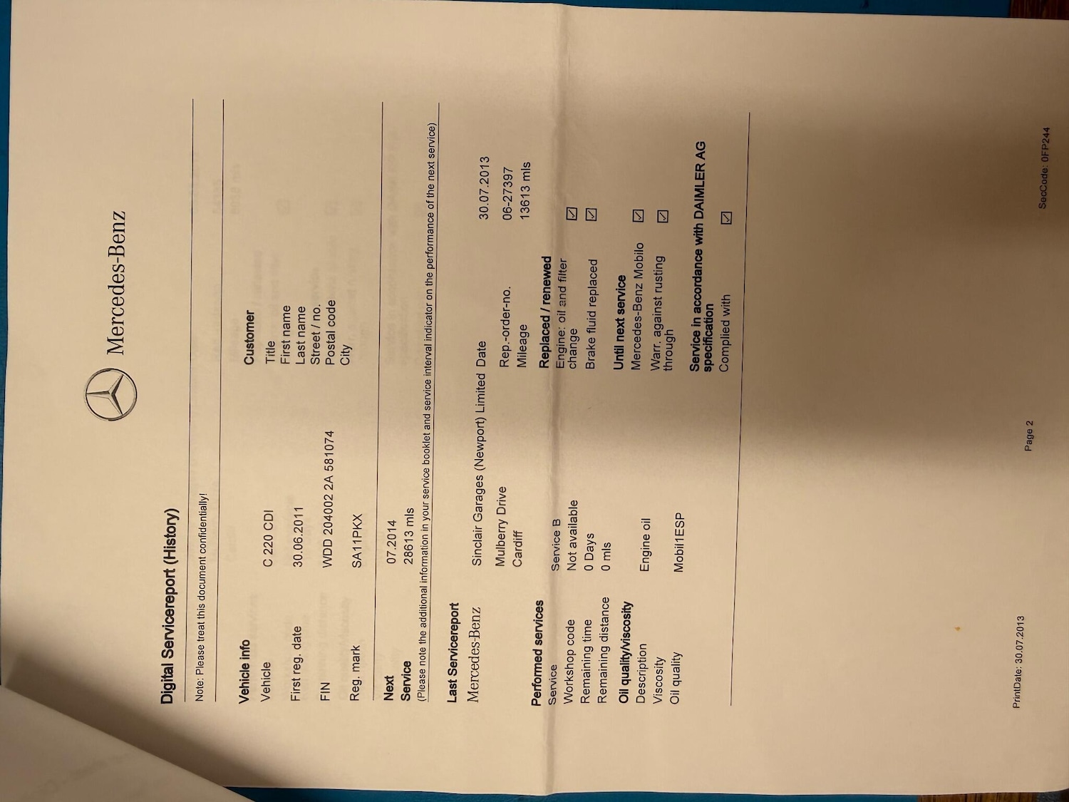 Used Mercedes-Benz C Class 2011 for sale - 76866163: Photo 73