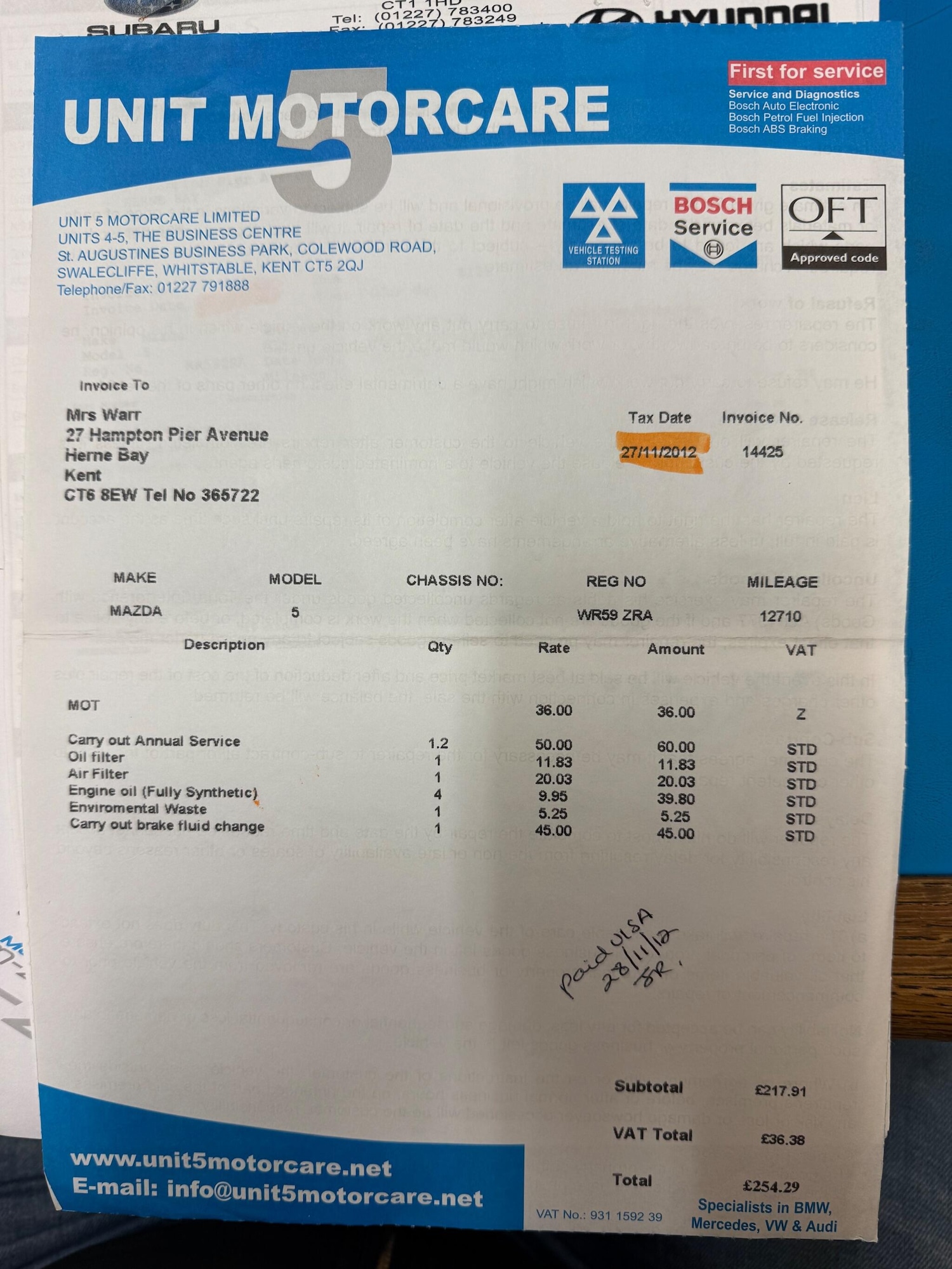 Used Mazda Mazda5 2009 for sale - 76925972: Photo 53