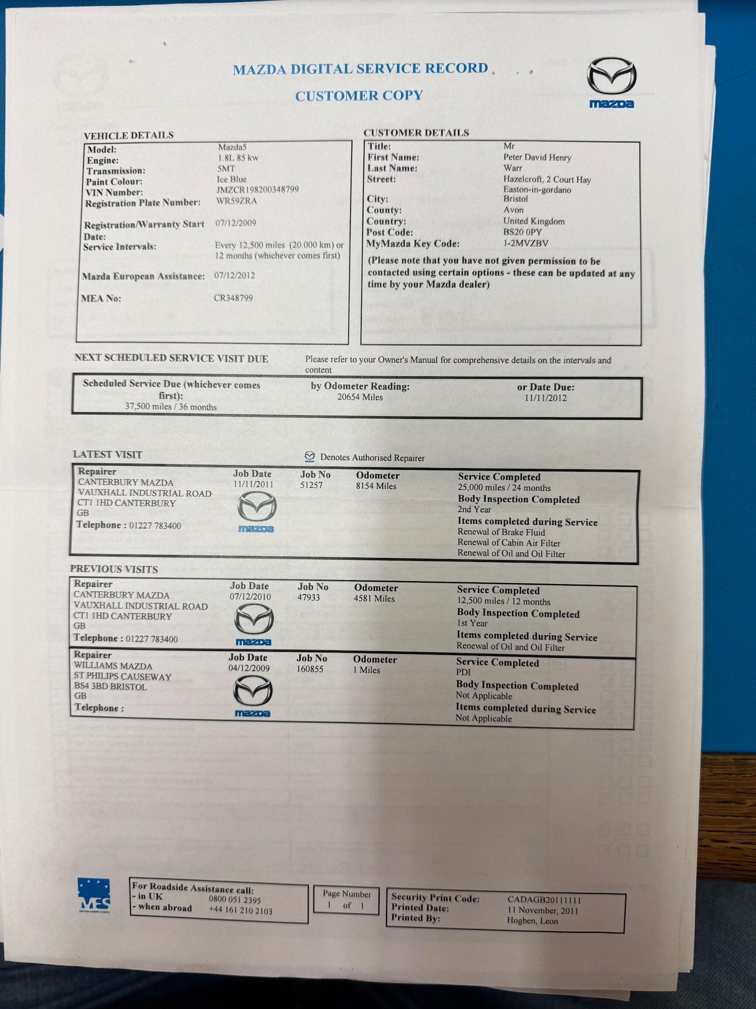 Used Mazda Mazda5 2009 for sale - 76925972: Photo 55