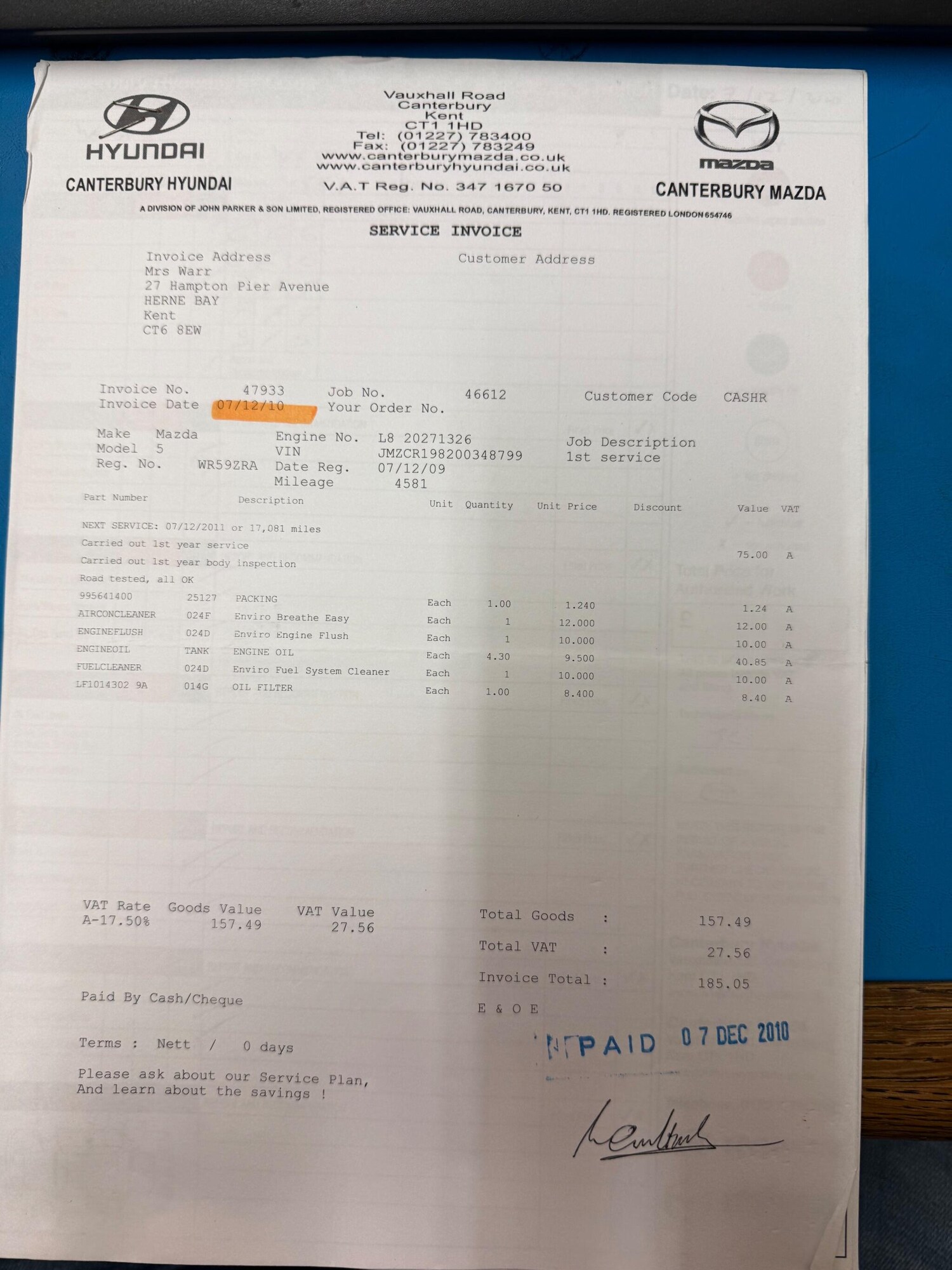 Used Mazda Mazda5 2009 for sale - 76925972: Photo 58