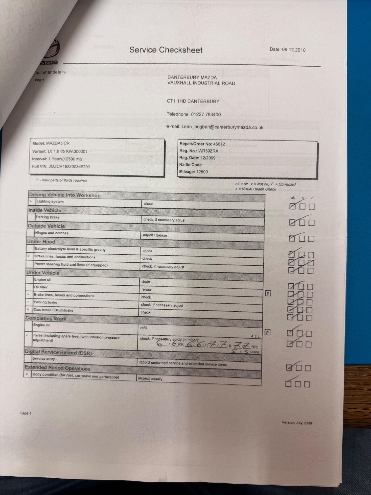 Used Mazda Mazda5 2009 for sale - 76925972: Photo 59