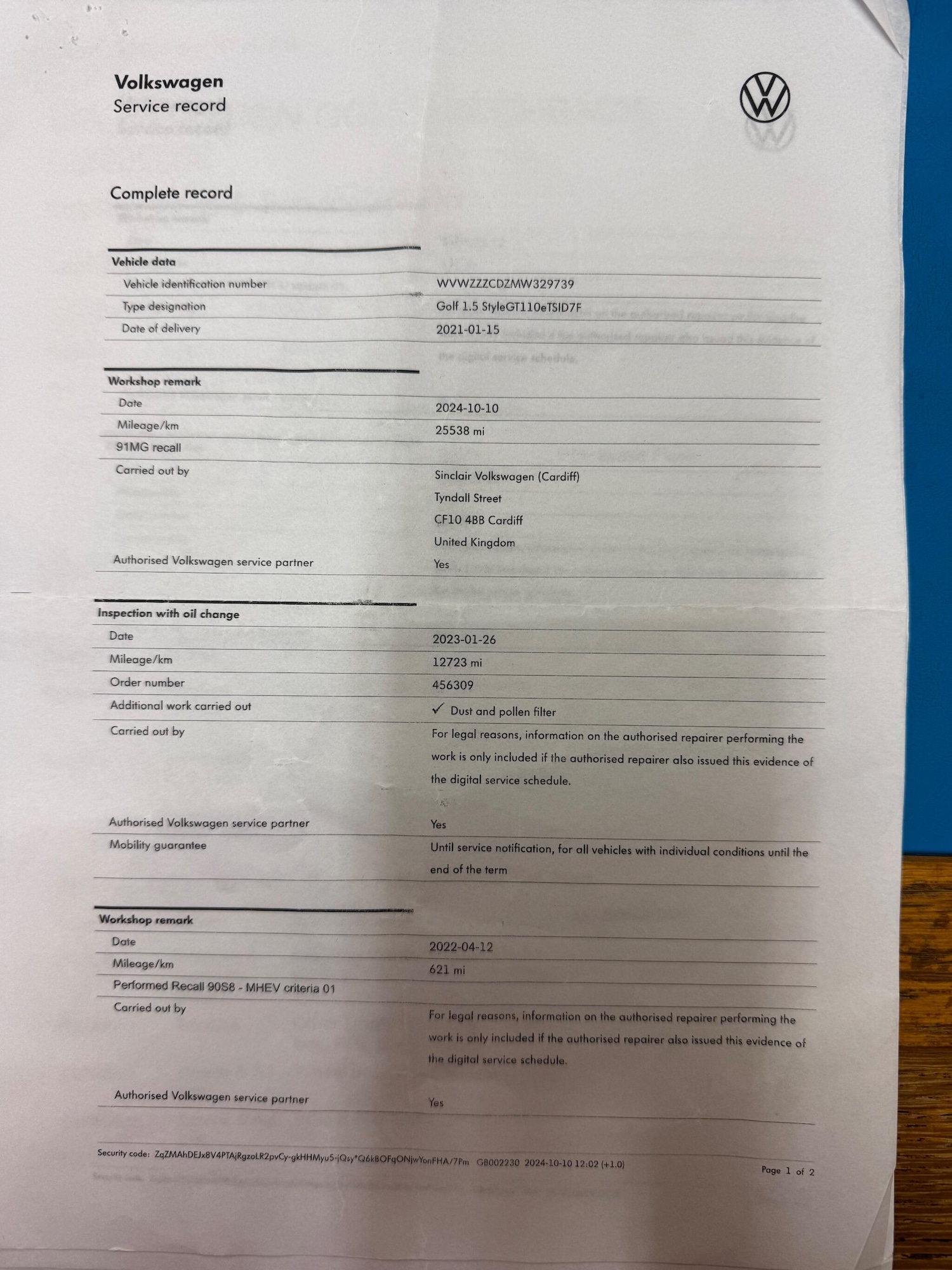 Used Volkswagen Golf for sale - 76996123: Photo 45