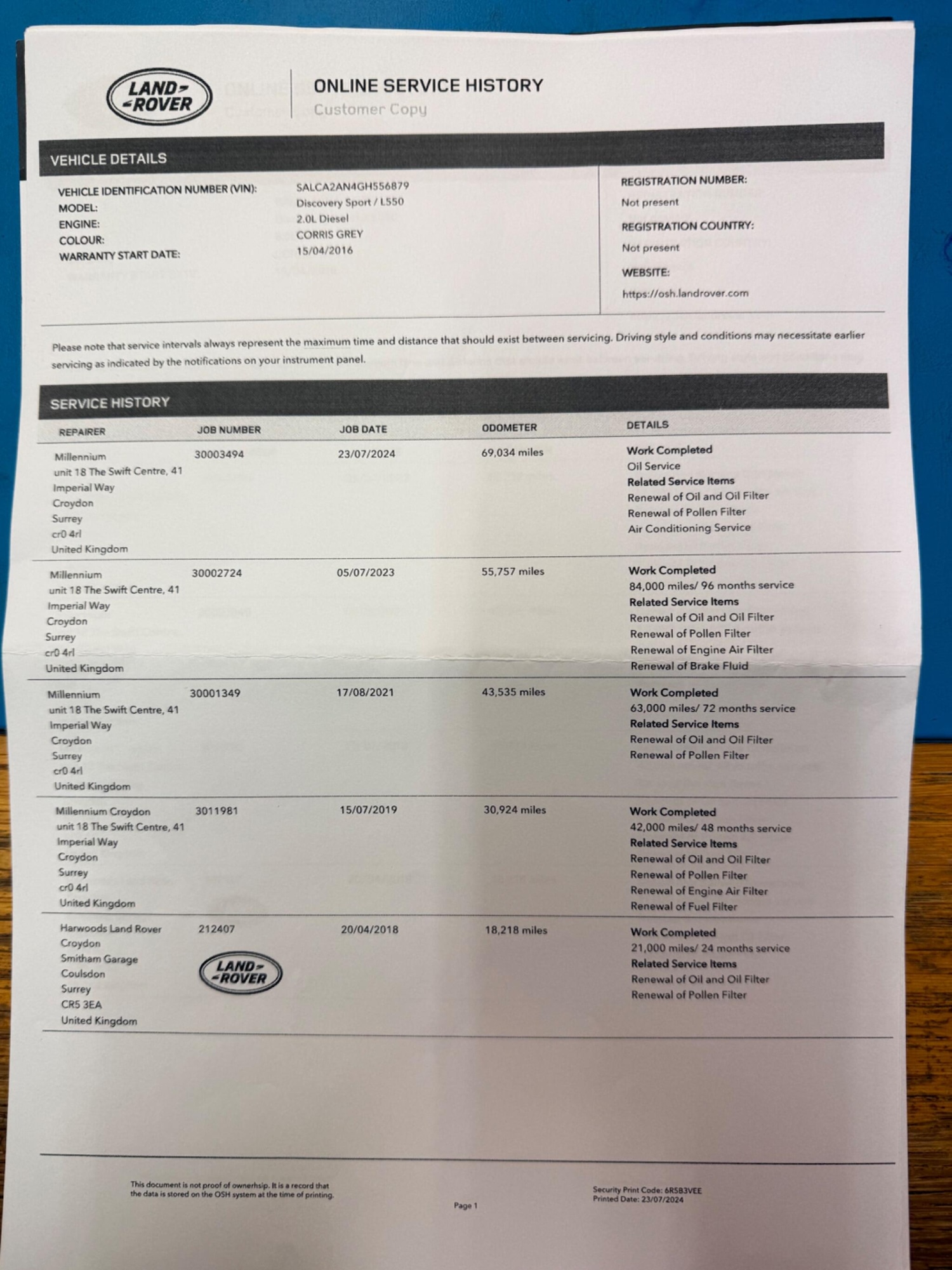 Used Land Rover Discovery Sport 2016 for sale - 77291229: Photo 45