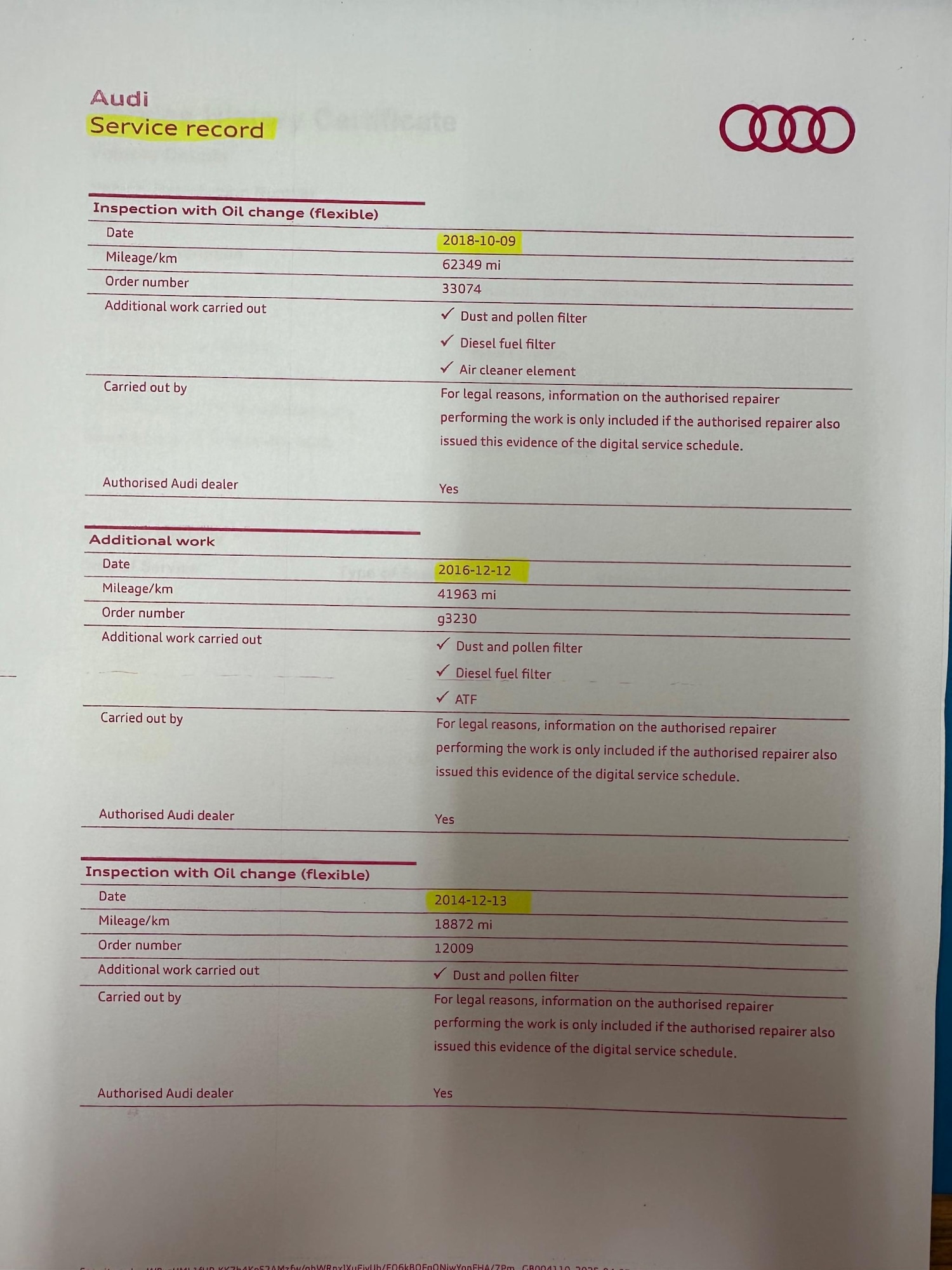 Used Audi A7 2013 for sale - 76849765: Photo 53