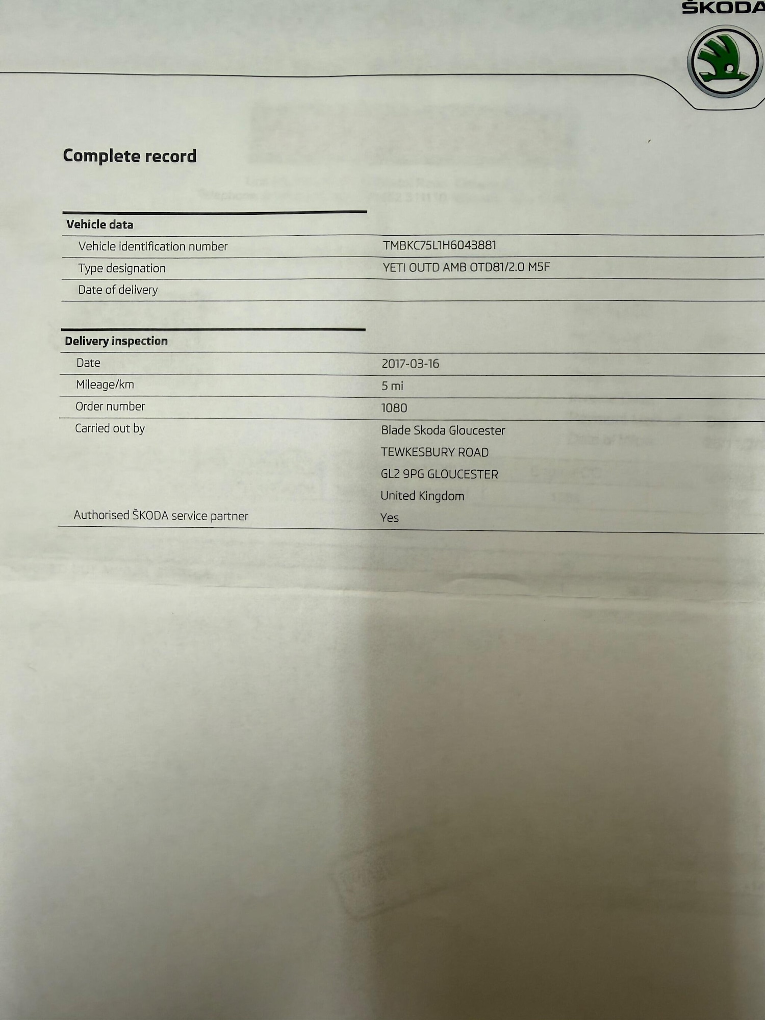 Used Skoda Yeti 2017 for sale - 76388261: Photo 44