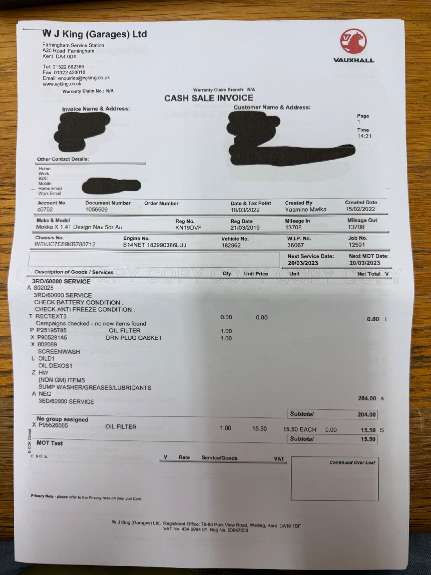 Used Vauxhall Mokka X 2019 for sale - 77376709: Photo 44