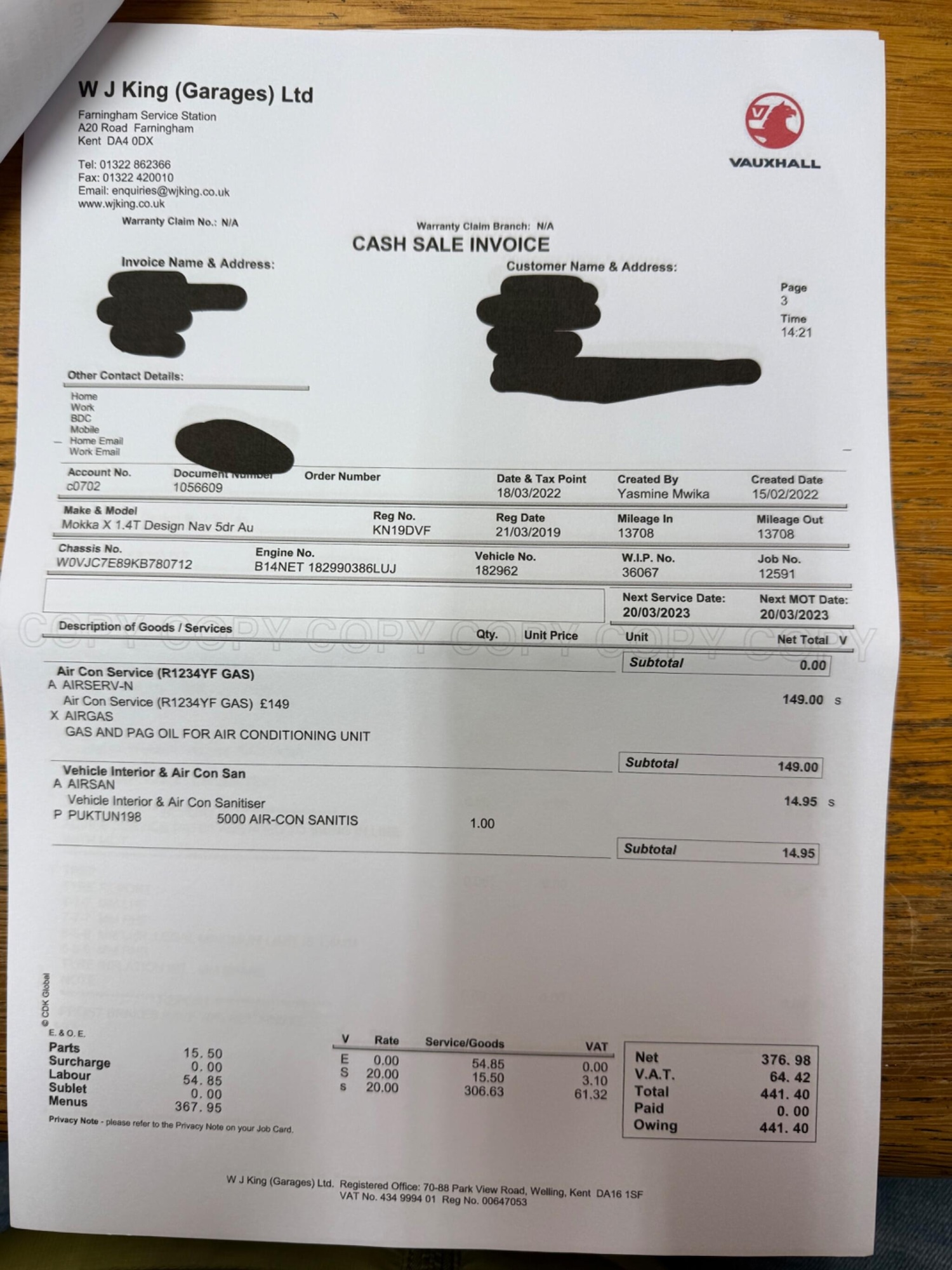 Used Vauxhall Mokka X 2019 for sale - 77376709: Photo 46