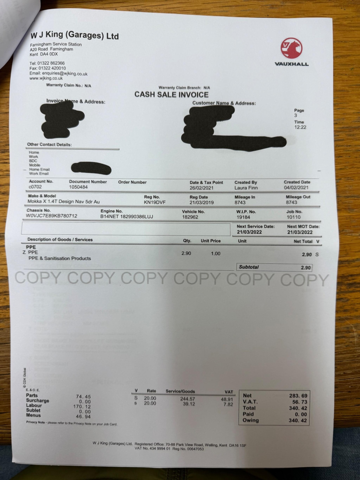 Used Vauxhall Mokka X 2019 for sale - 77376709: Photo 49