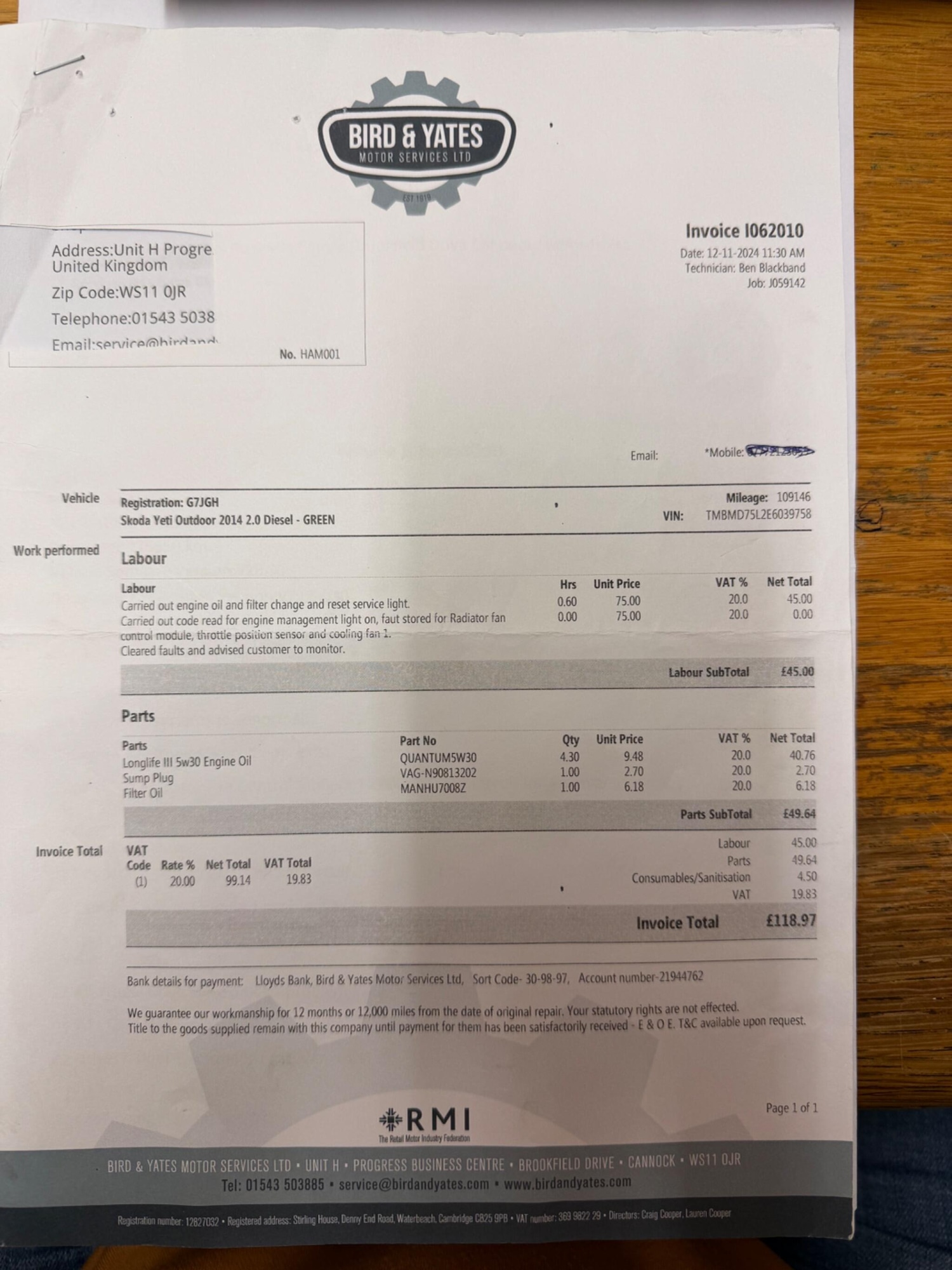 Used Skoda Yeti for sale - 77587297: Photo 35