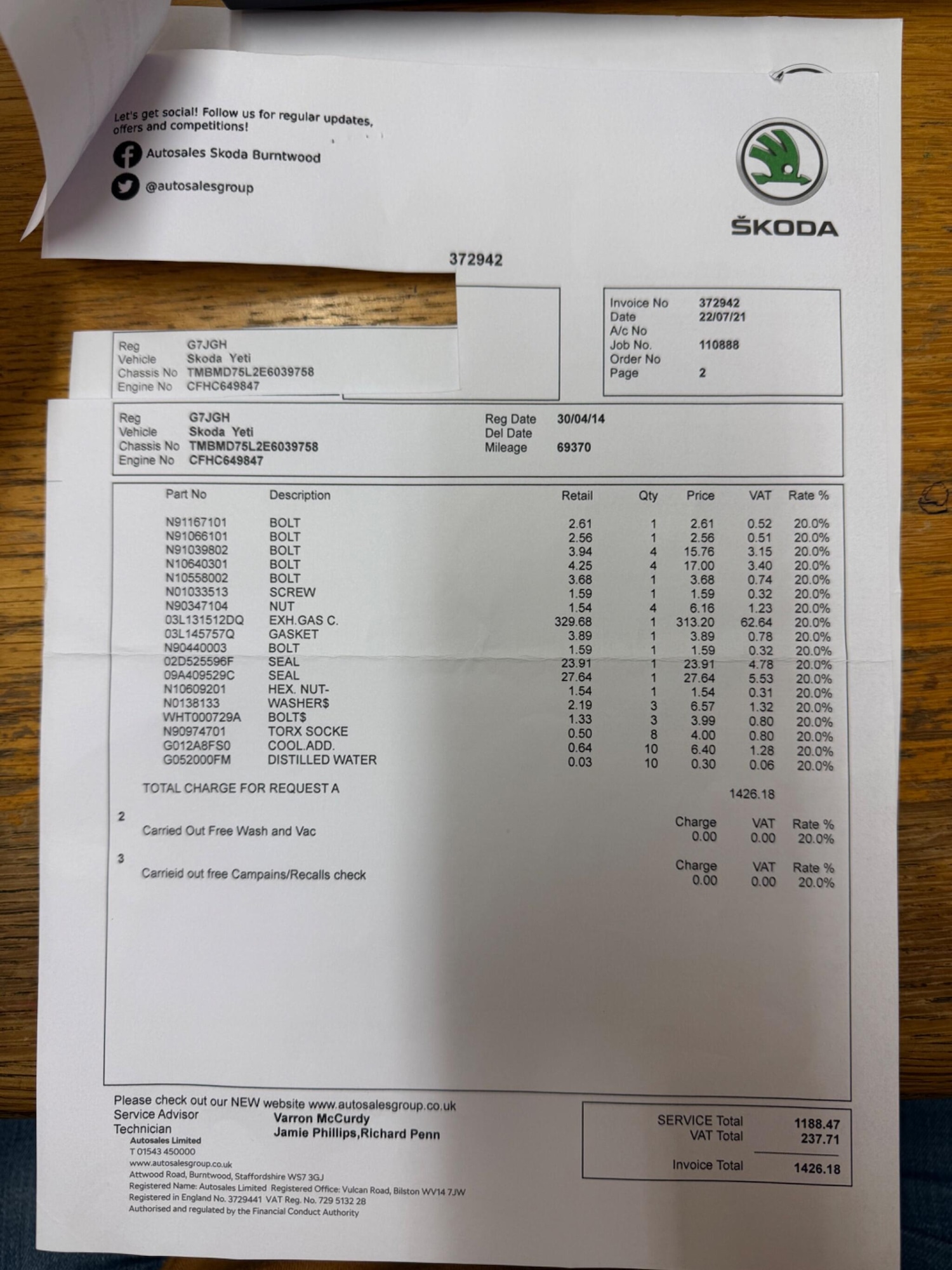 Used Skoda Yeti for sale - 77587297: Photo 39