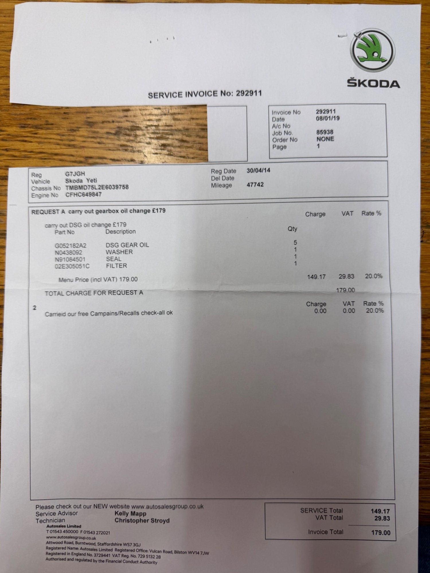 Used Skoda Yeti for sale - 77587297: Photo 40