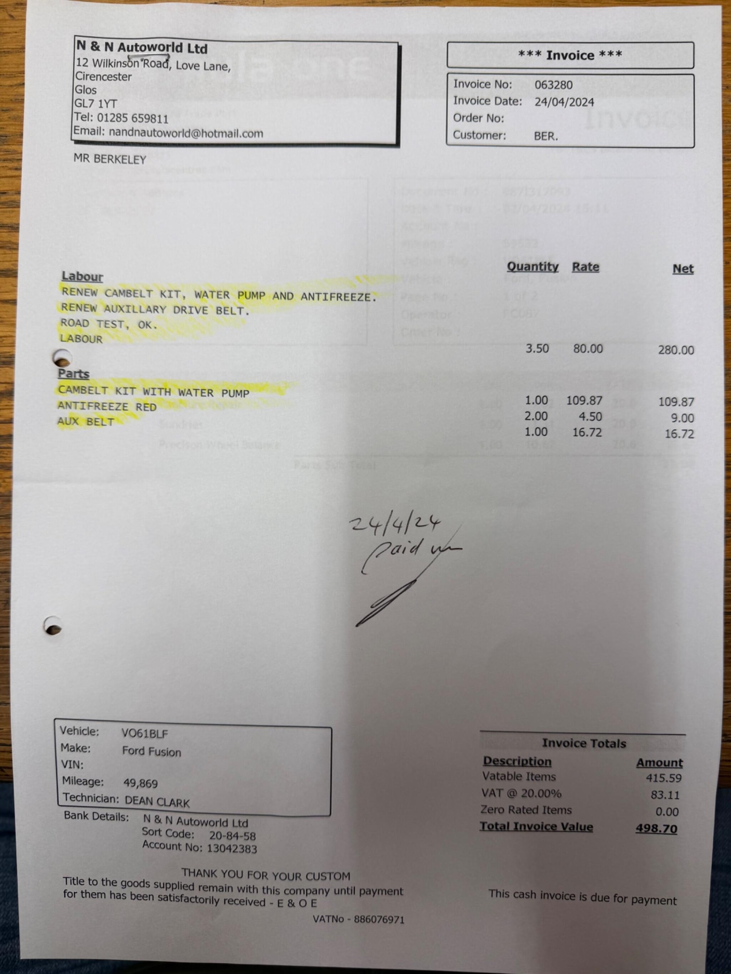 Used Ford Fusion 2011 for sale - 77611791: Photo 42