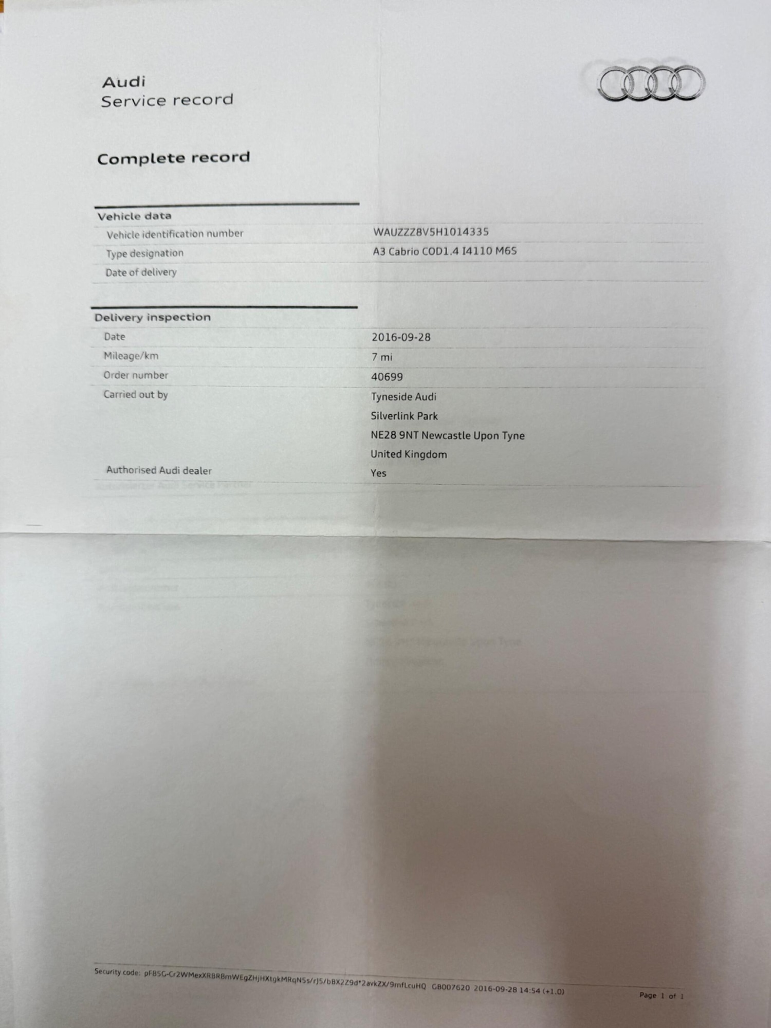 Used Audi A3 Cabriolet for sale - 77345085: Photo 40