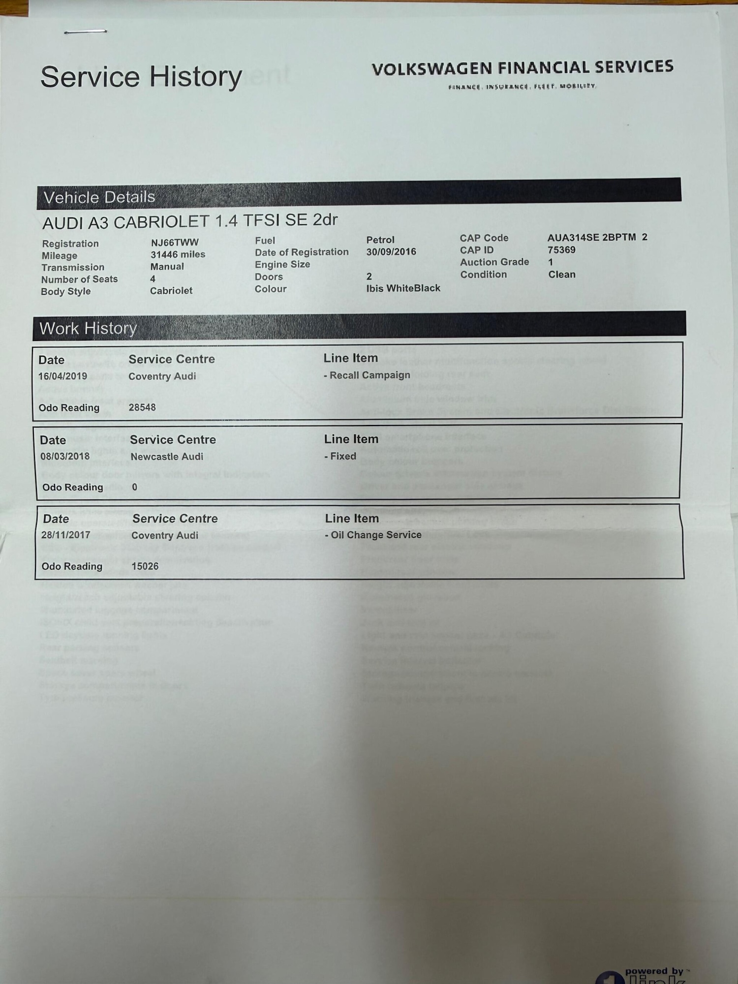 Used Audi A3 Cabriolet for sale - 77345085: Photo 44