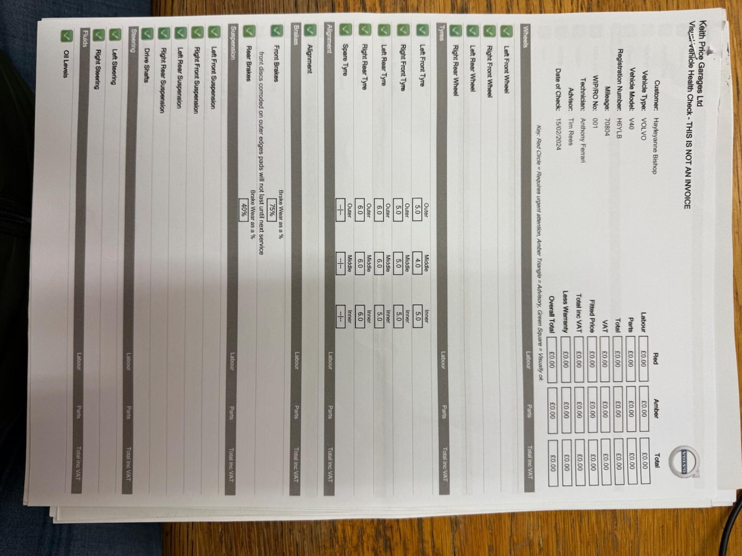 Used Volvo V40 2016 for sale - 77625682: Photo 47