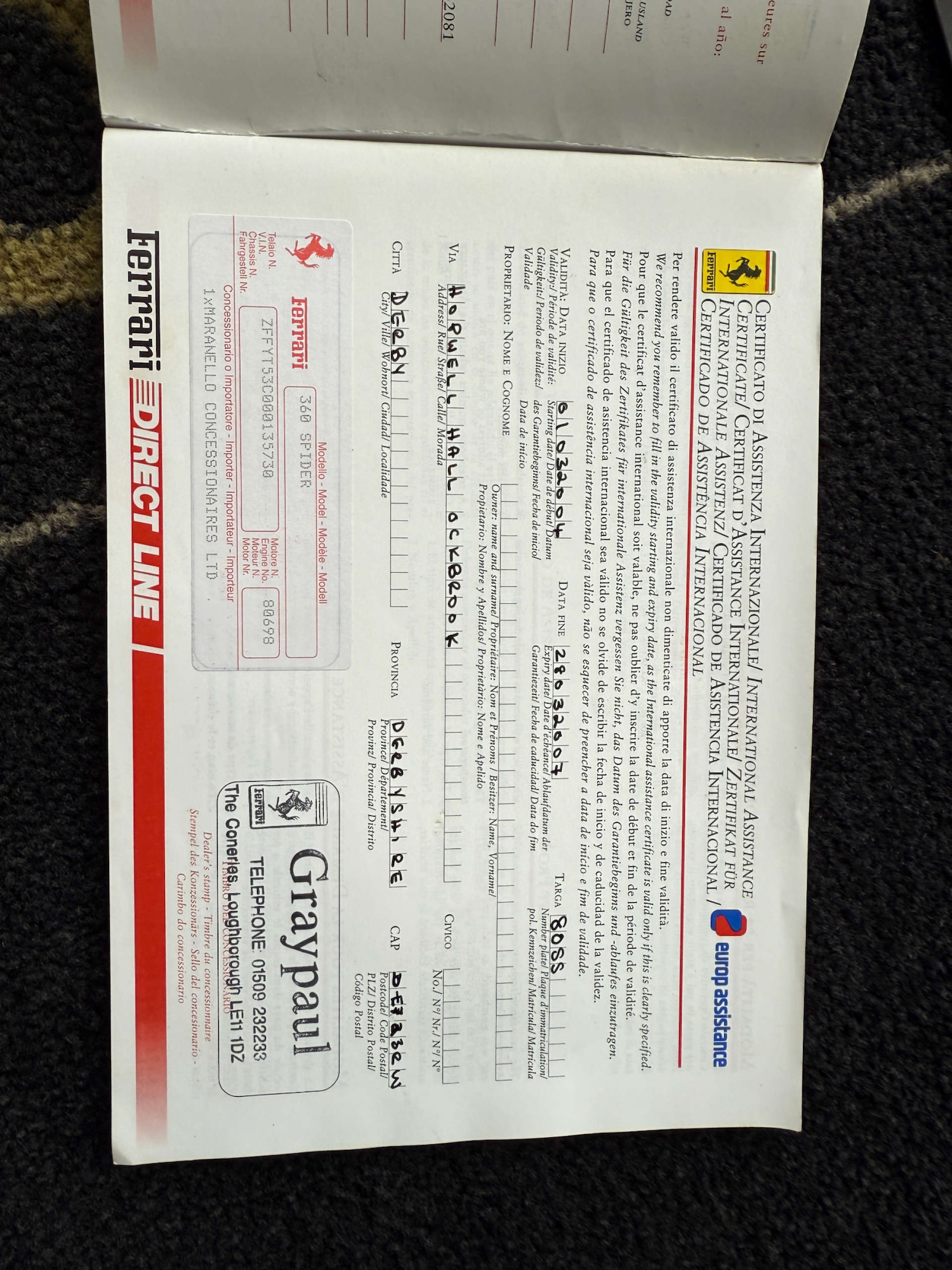 Used Ferrari 360 2004 for sale - 77262735: Photo 63