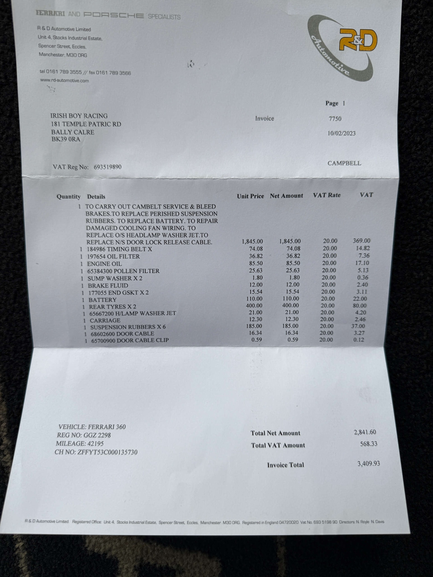 Used Ferrari 360 2004 for sale - 77262735: Photo 64